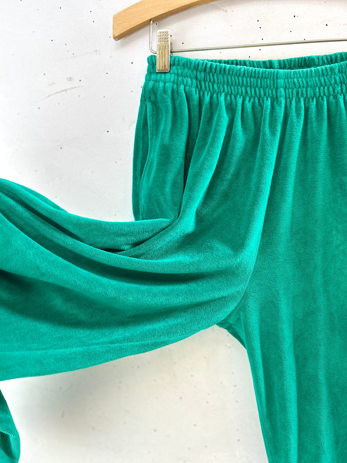 Vintage Velours Pants 〜Lis sport〜  [J30587]