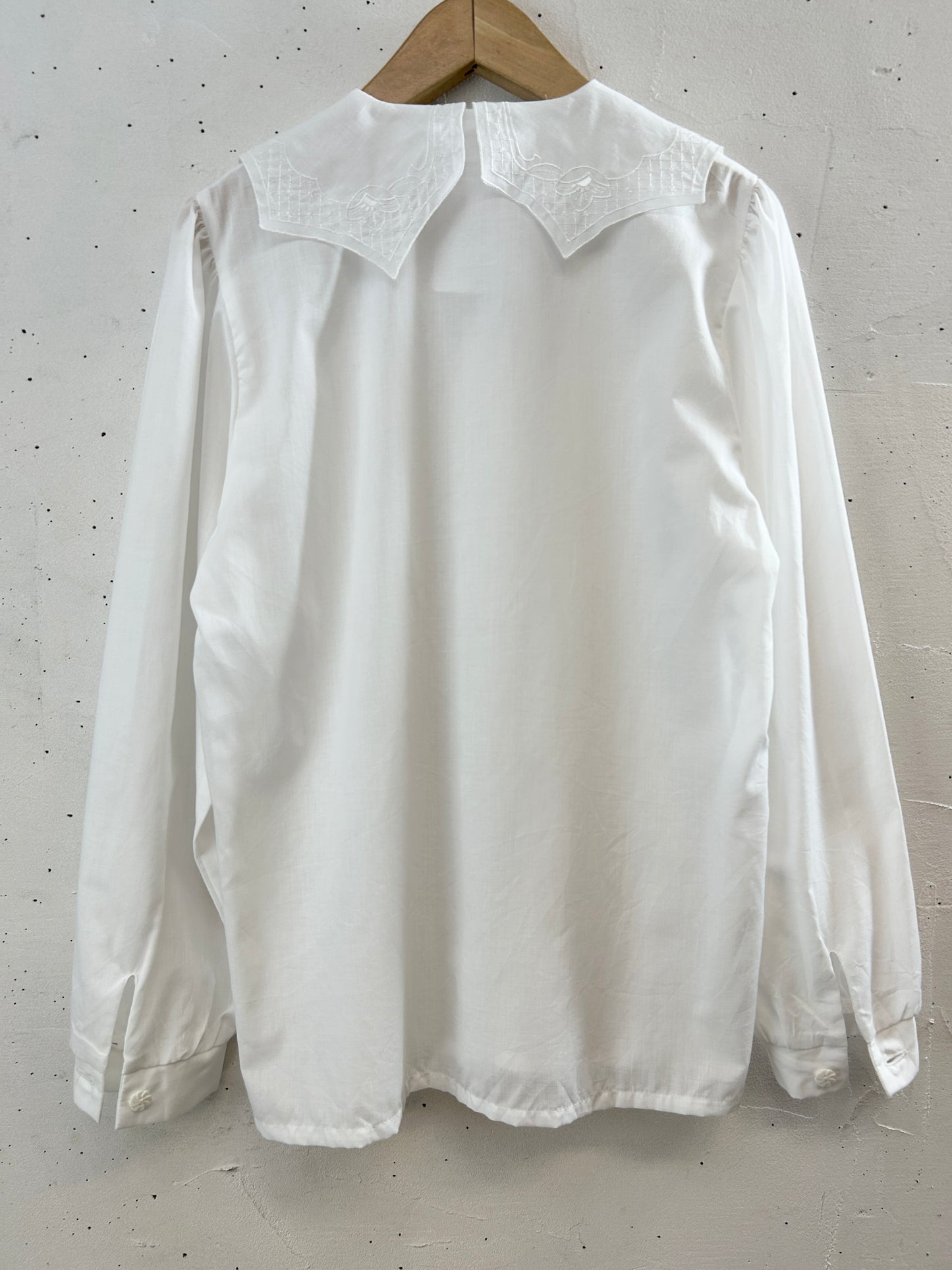 Vintage White Blouse [H30785]