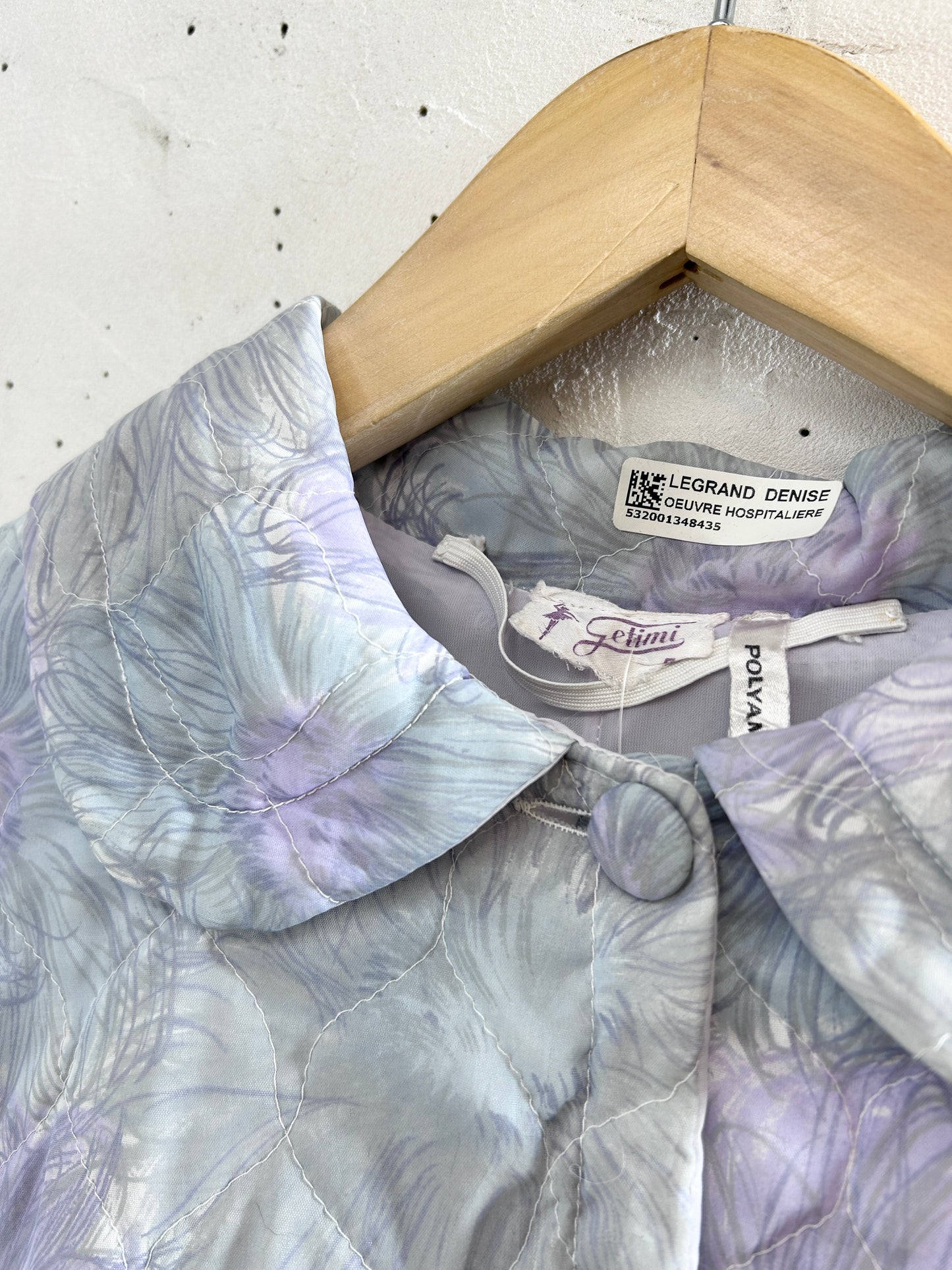 Vintage Quilting Gown [K30926]