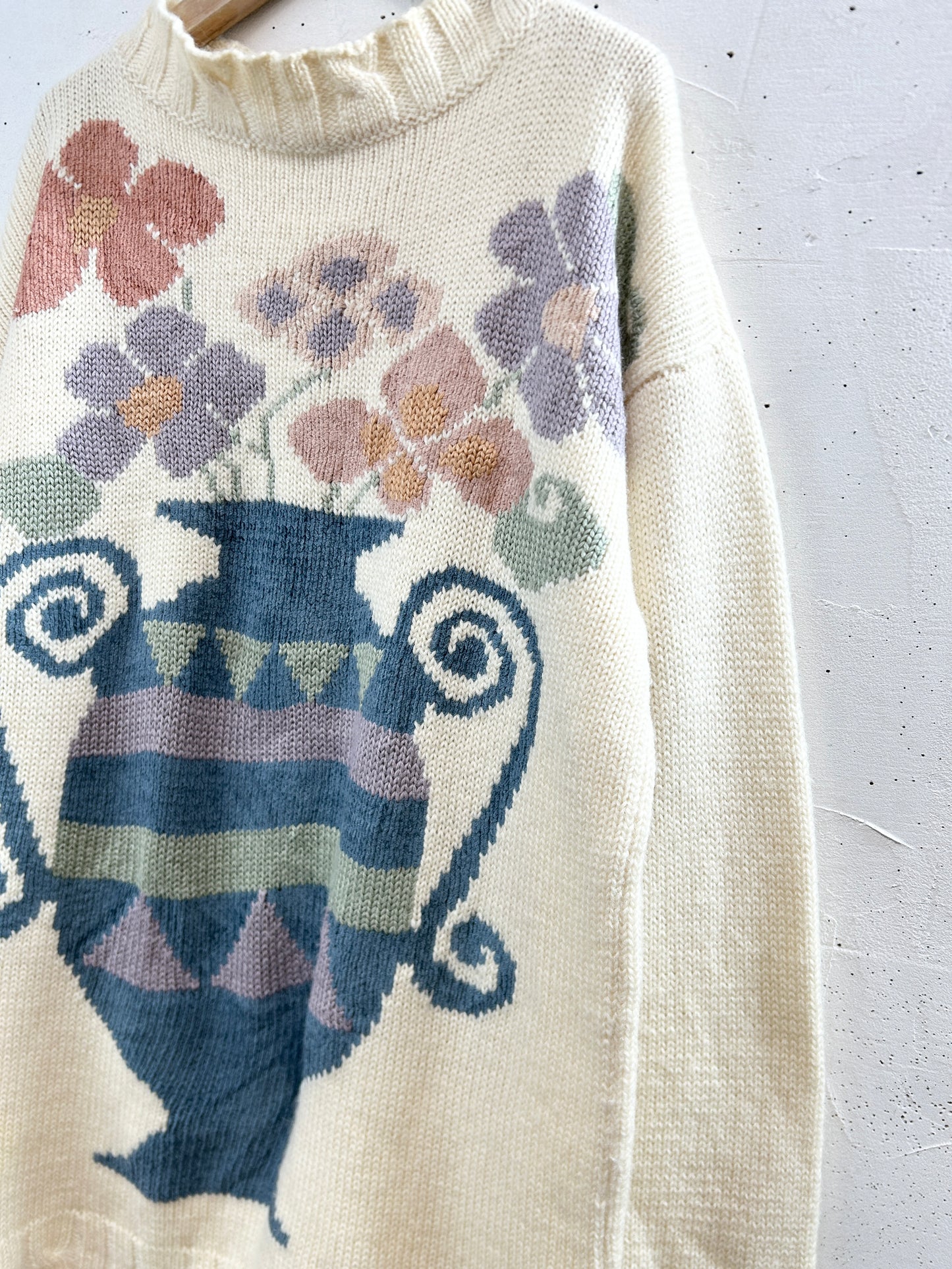 Vintage Knit Sweater 〜Villeger〜 [L31125]