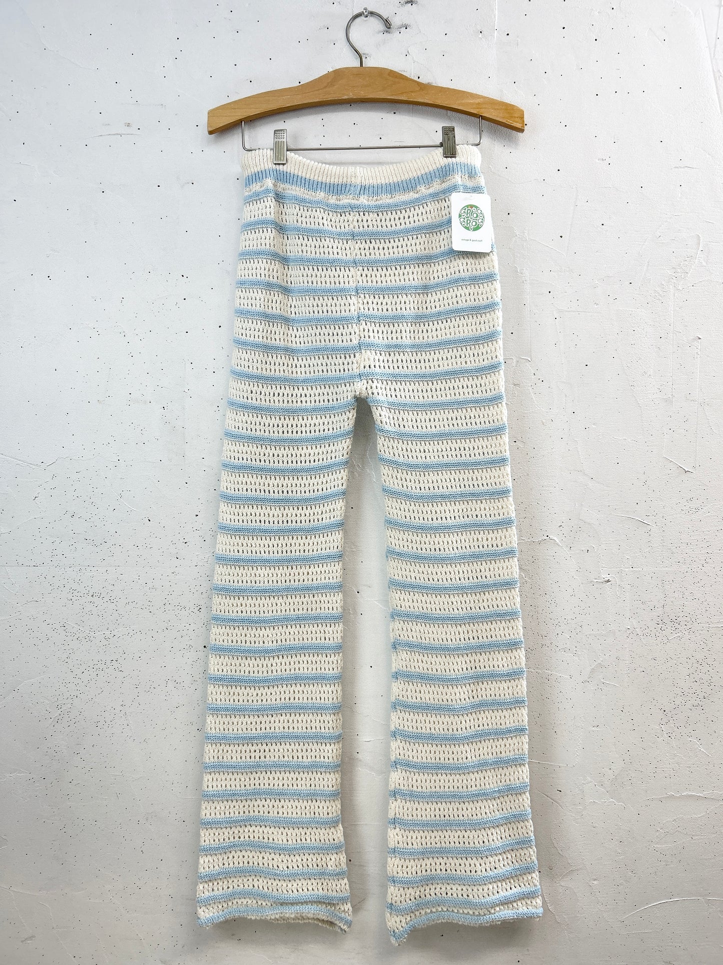 Vintage Crochet Pants Made in Italy [C31763]