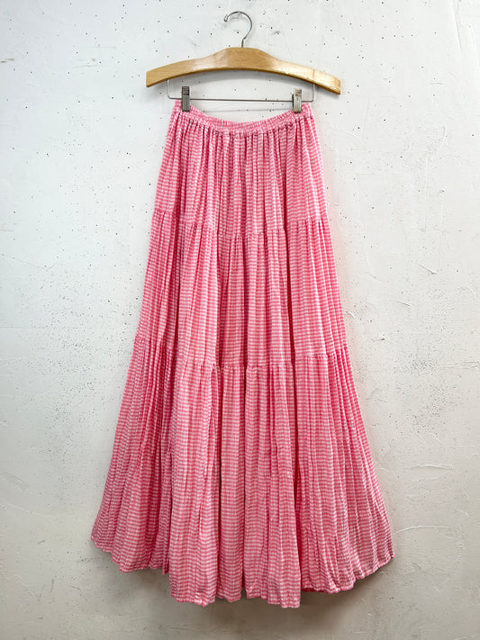 Vintage Tiered Skirt [E32389]
