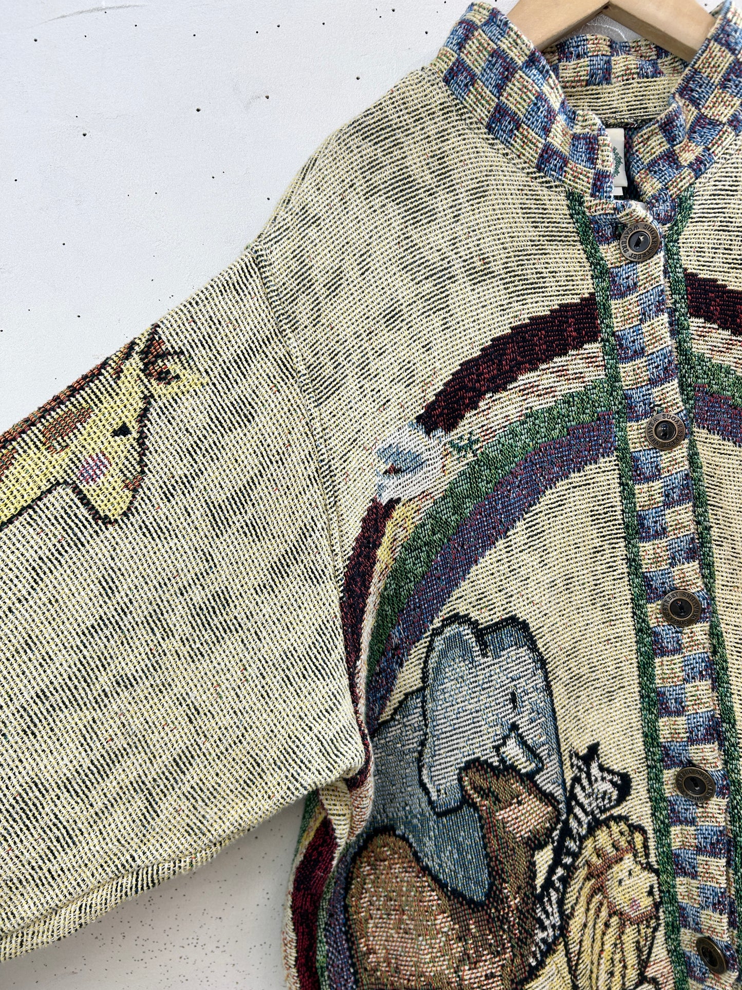 Vintage Rug Jacket 〜SUGAR STREET WEAVERS〜 MADE IN AMERICA [A31239]