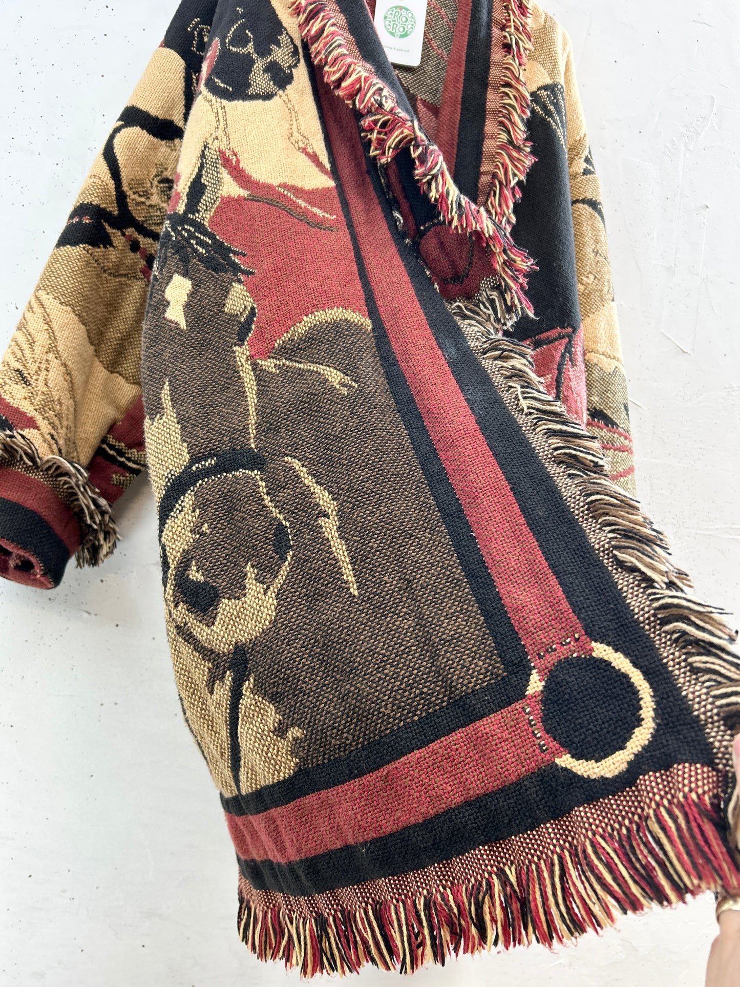 Vintage Rug Jacket [L31035]