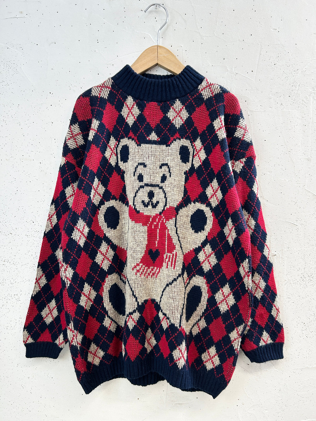 '80s Vintage Knit Sweater 〜MADE IN USA〜 [I33939]