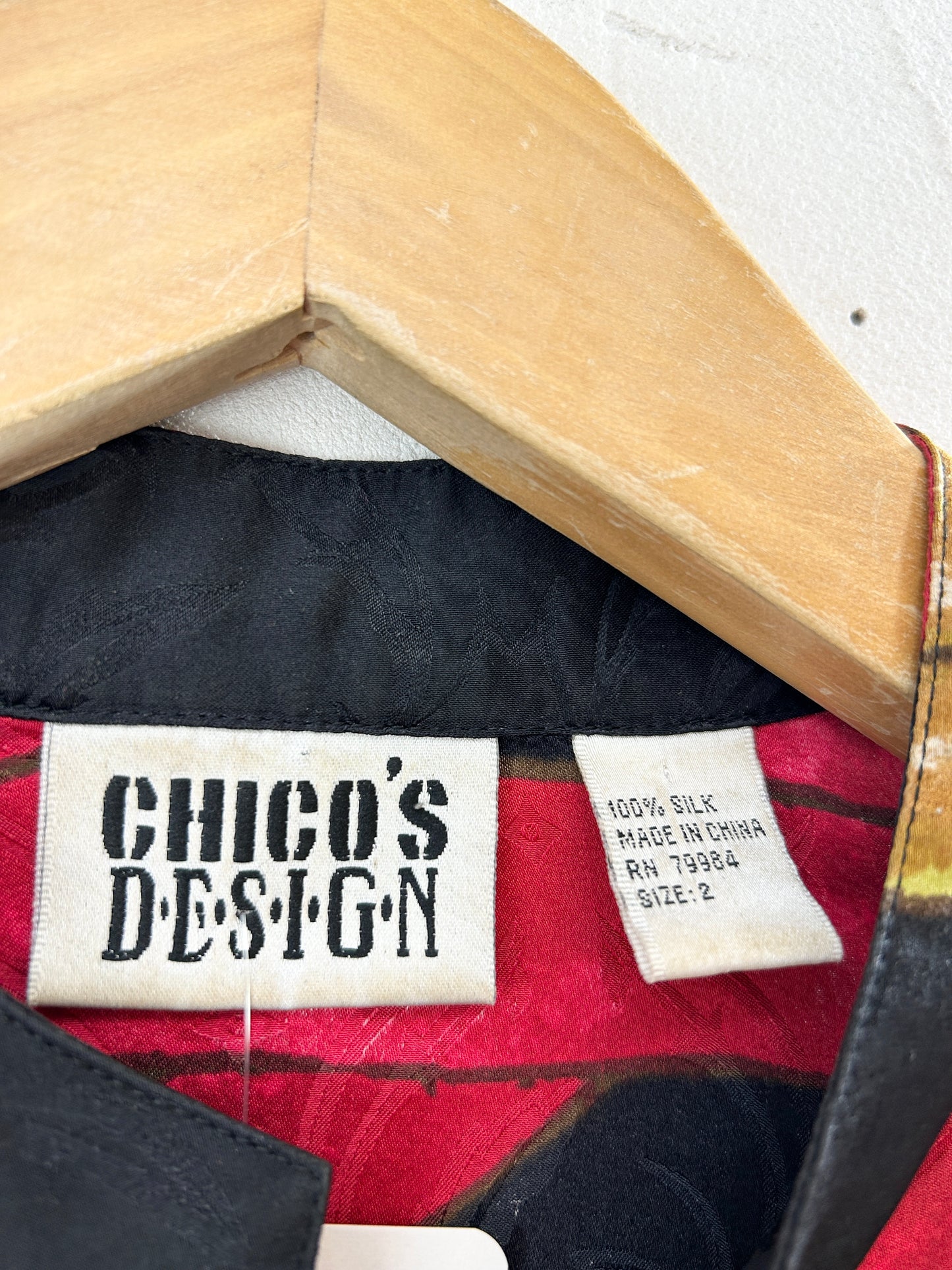 Vintage CHICO'S Silk Shirt [I30212]