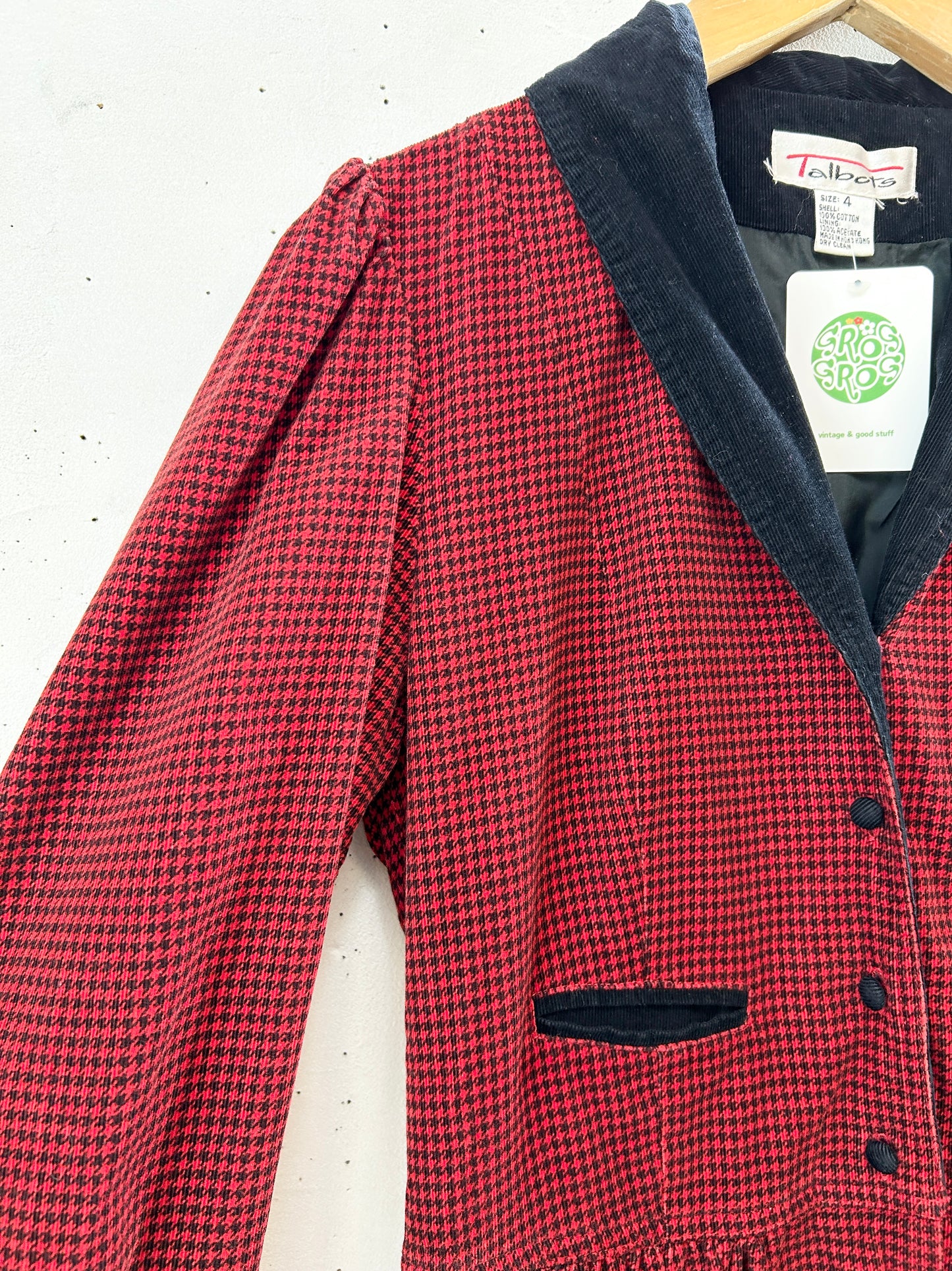 Vintage Corduroy Dress [J30409]