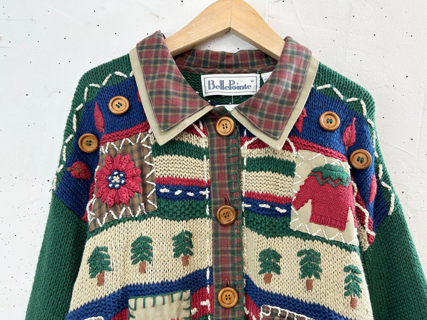 Vintage Cotton Knit Cardigan [C31781]