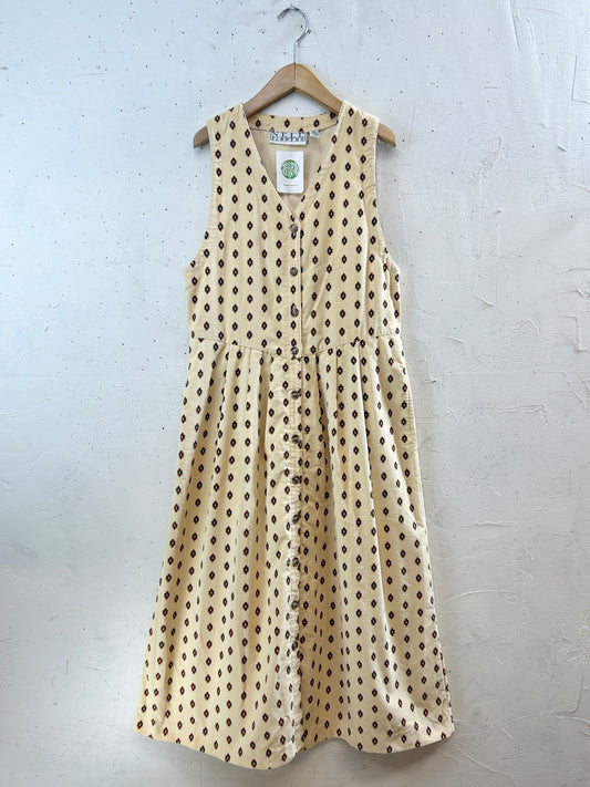 Vintage Corduroy Dress [I30121]