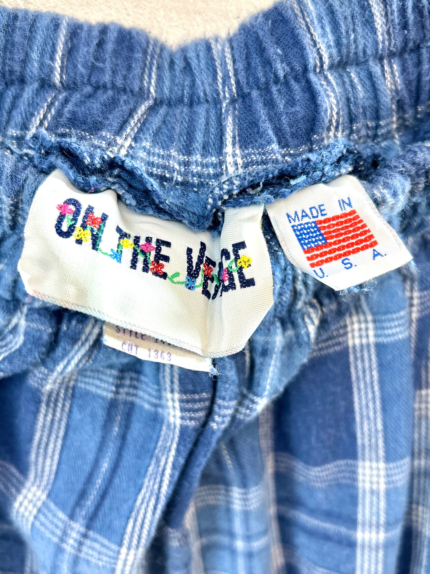 Vintage Denim Skirt MADE IN USA [K30777]