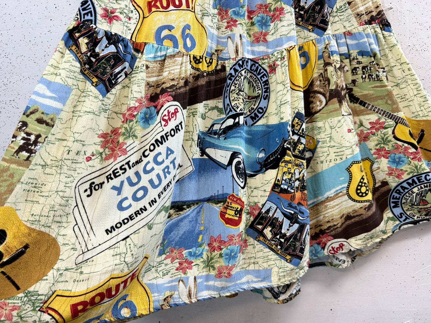 Vintage Tired Skirt [B31493]