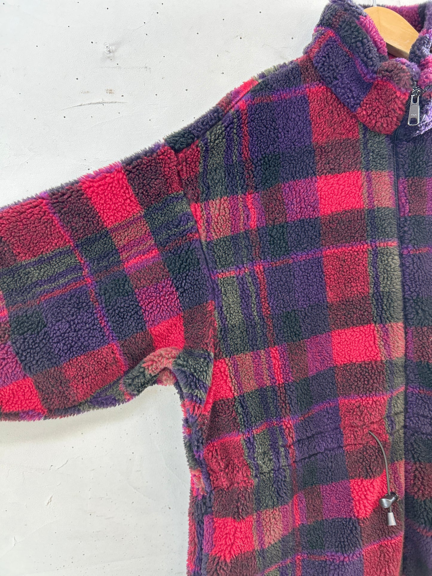 Vintage Boa Jacket 〜Coldwater Creek〜 MADE IN Canada [K30797]