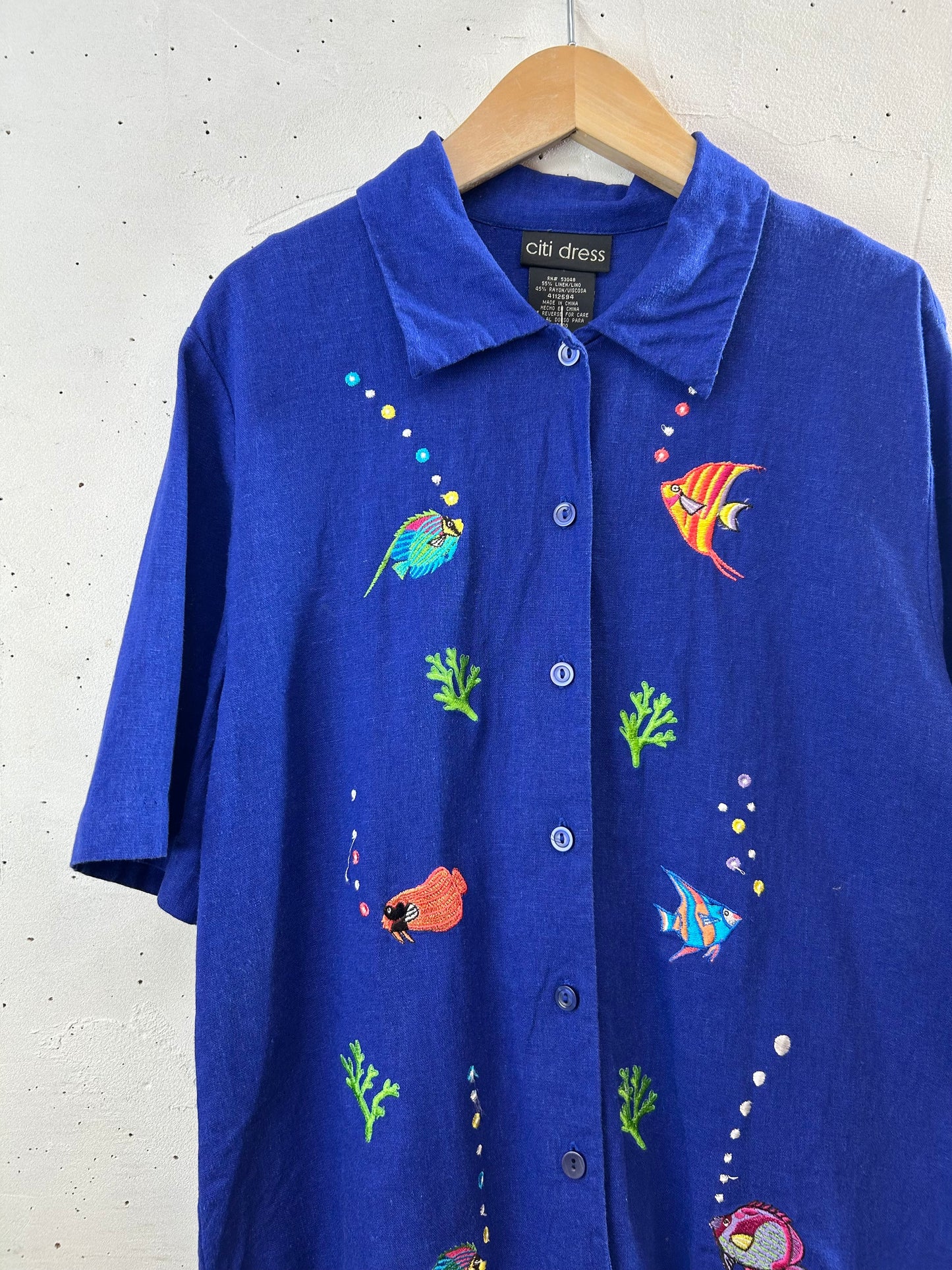 Vintage Embroidery Shirt [G30635]