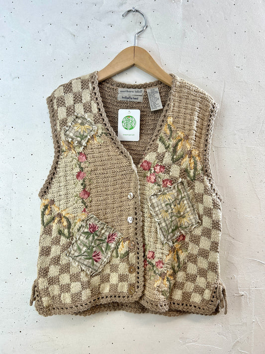 Vintage Knit Vest [I30179]
