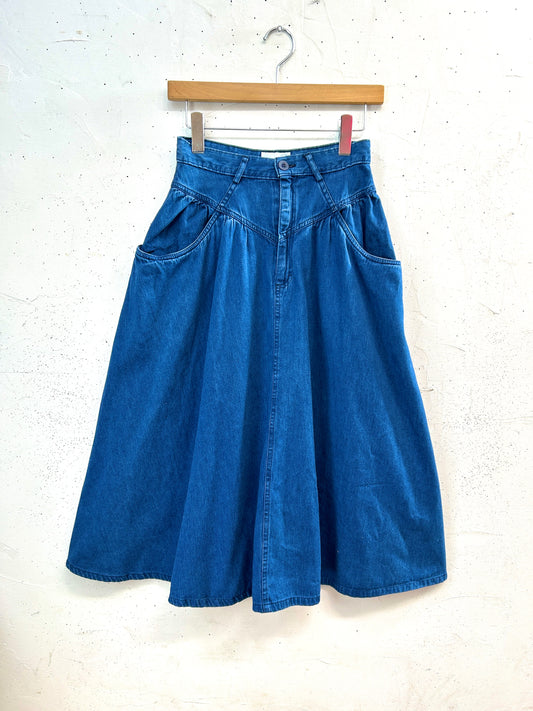 Vintage Denim Skirt 〜Calvin Klein〜 [C31898]