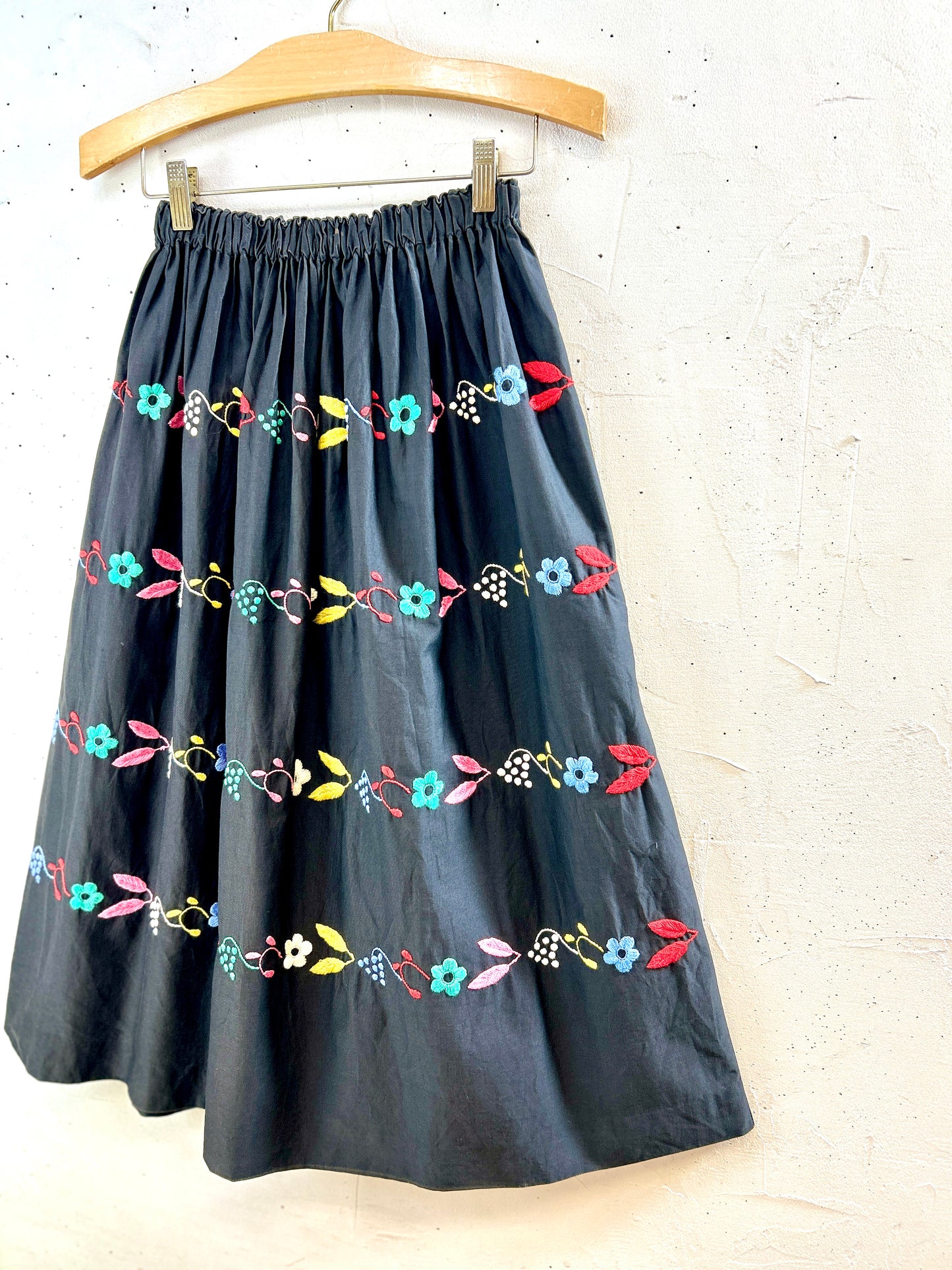 Vintage Embroidery Skirt [H30812]