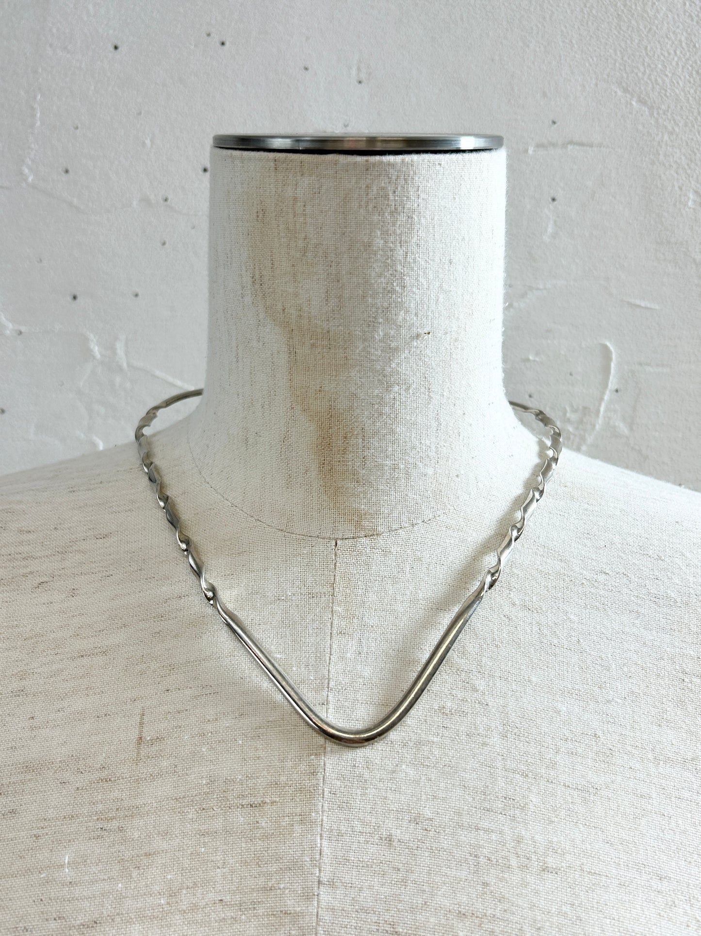 Vintage Silver Choker [I30219]