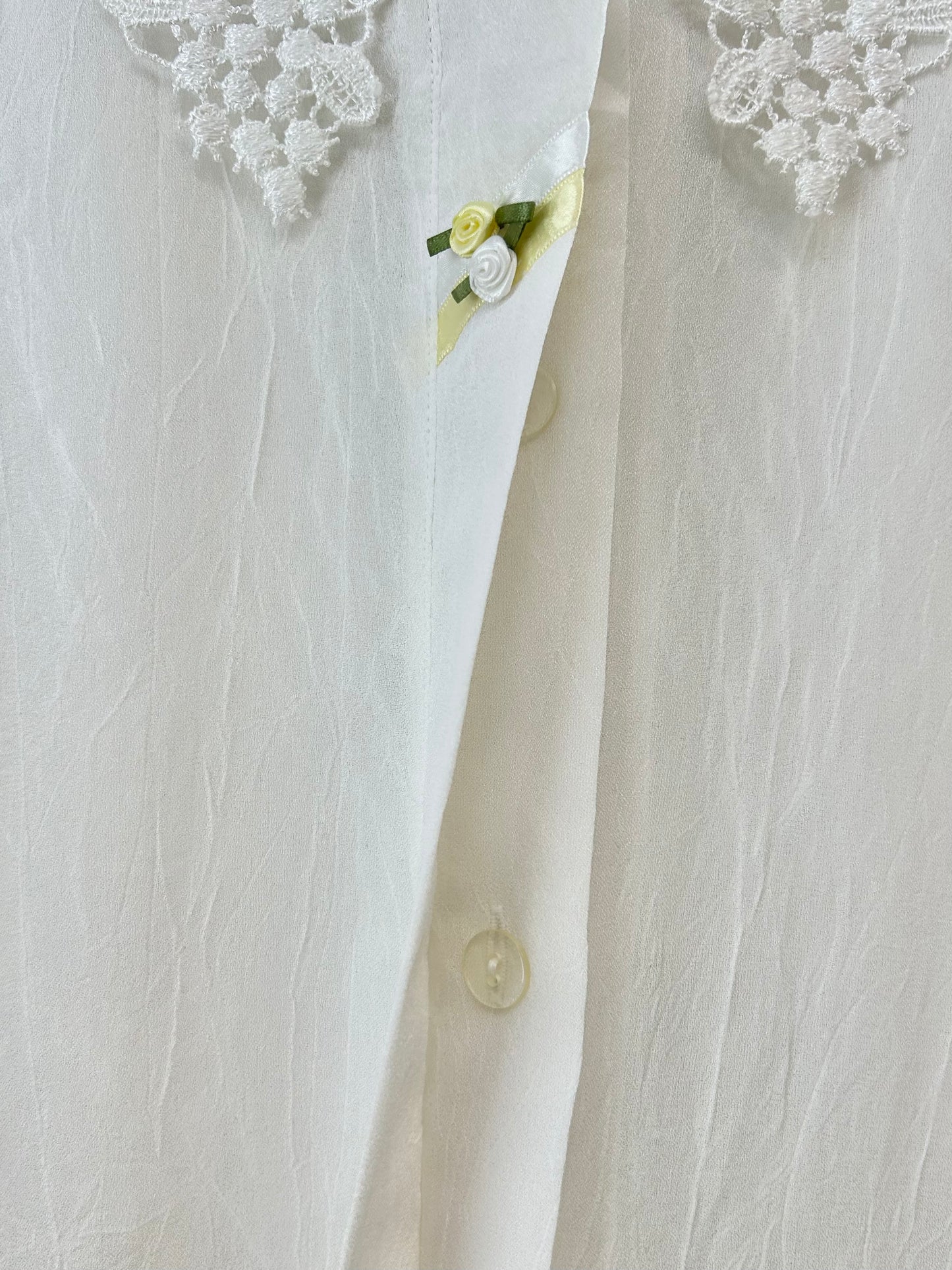 Vintage White Blouse [G30769]
