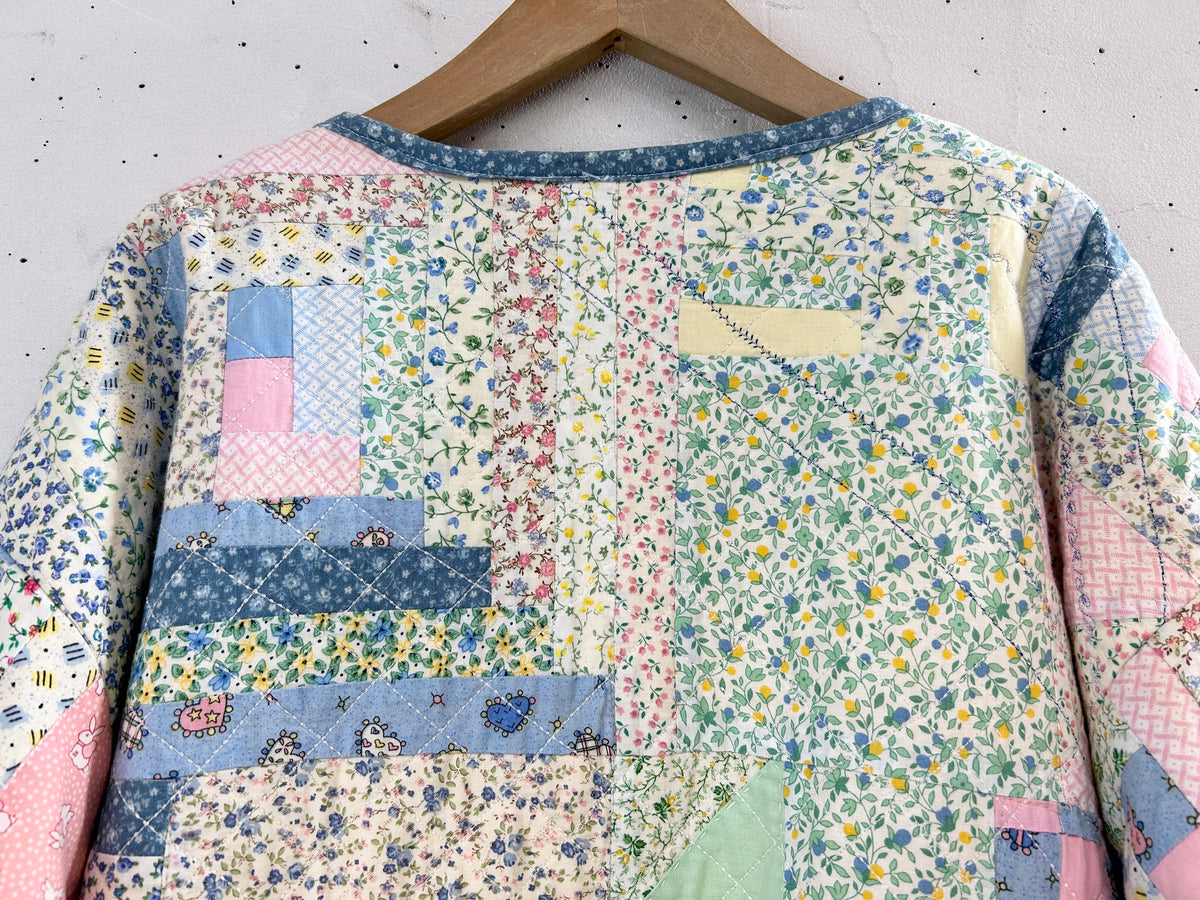 Vintage Quilt Jacket  [I33918]