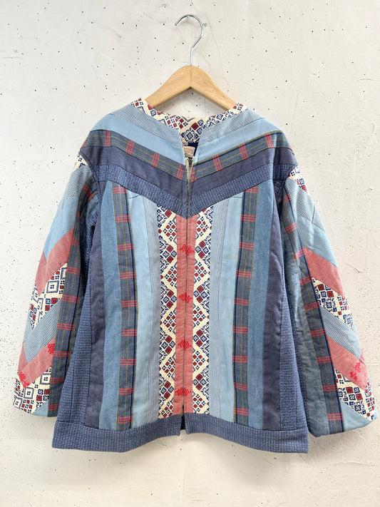 Vintage Patchwork Jacket〜Specially hand made by Mother〜 [B31483]