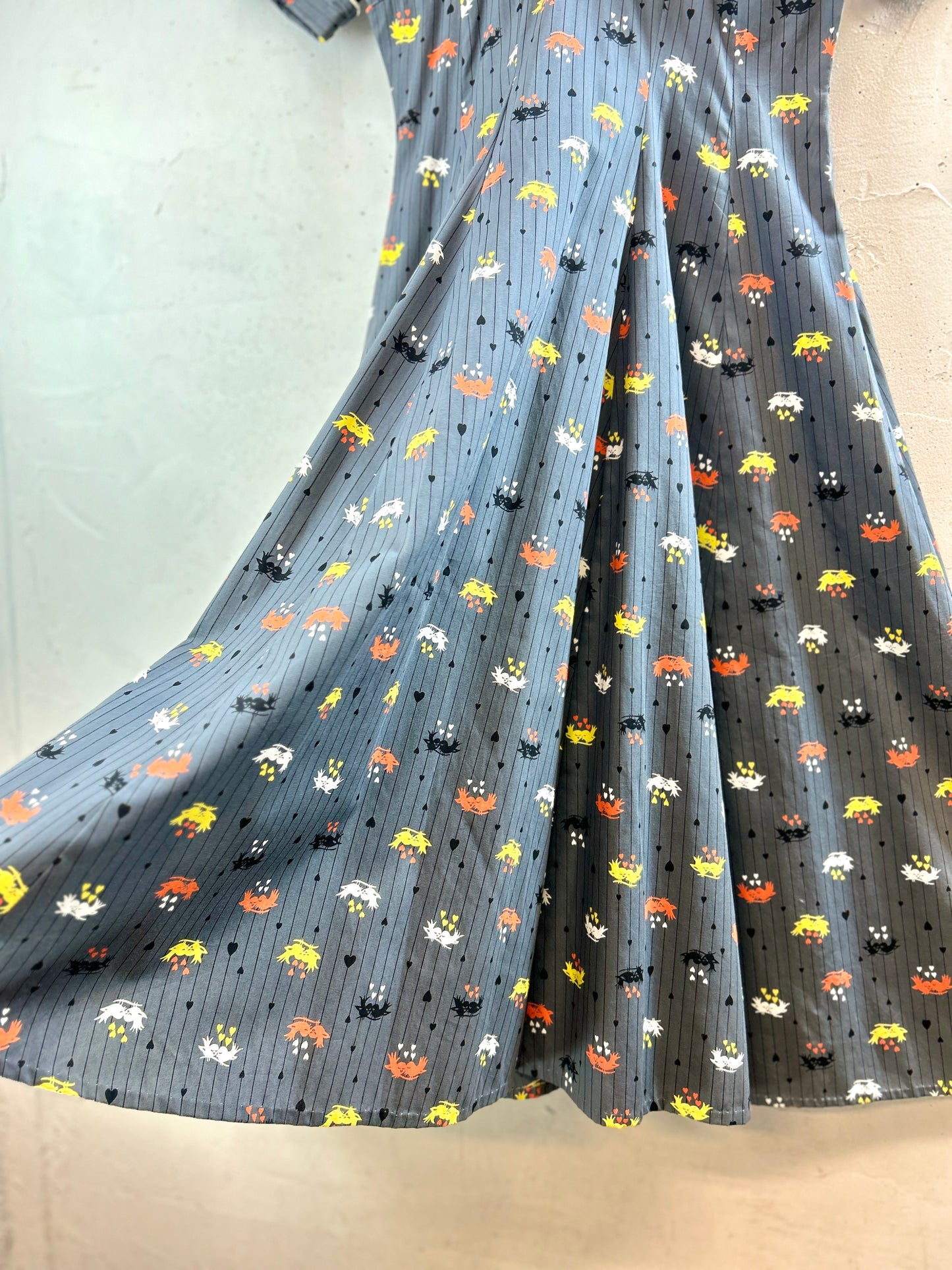 '50sVintage Dress of NEW YORK  [J30561]