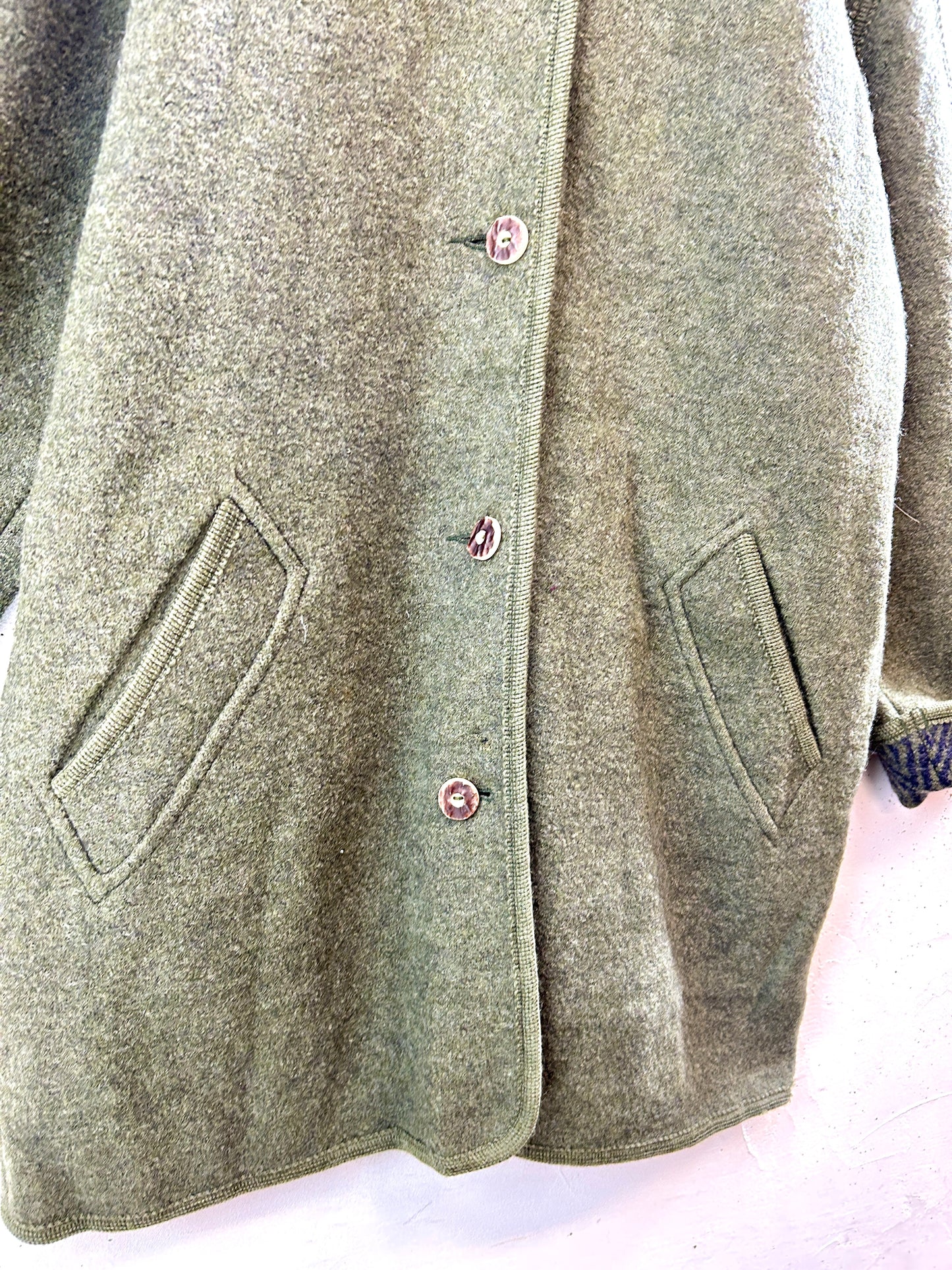 Vintage wool Coat 〜L.L.Bean〜 [K30725]