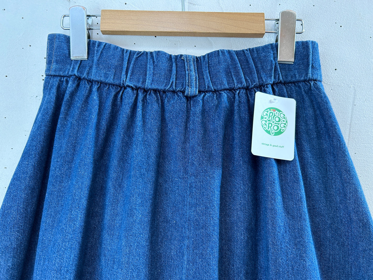Vintage Denim Skirt [H30850]