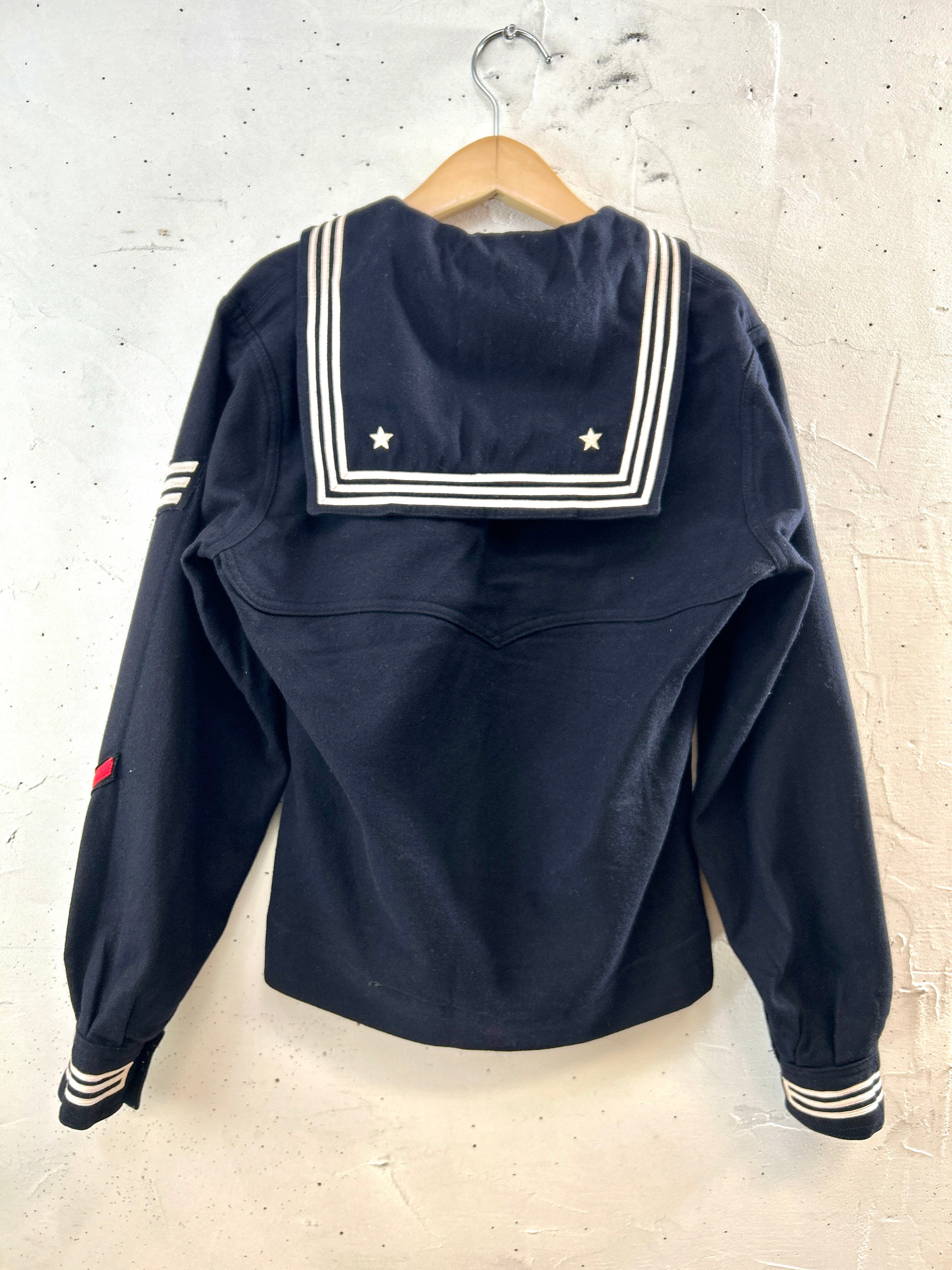 50s-'60s Vintage U.S.NAVY Sailor Shirt [J30481] – GROGGROG