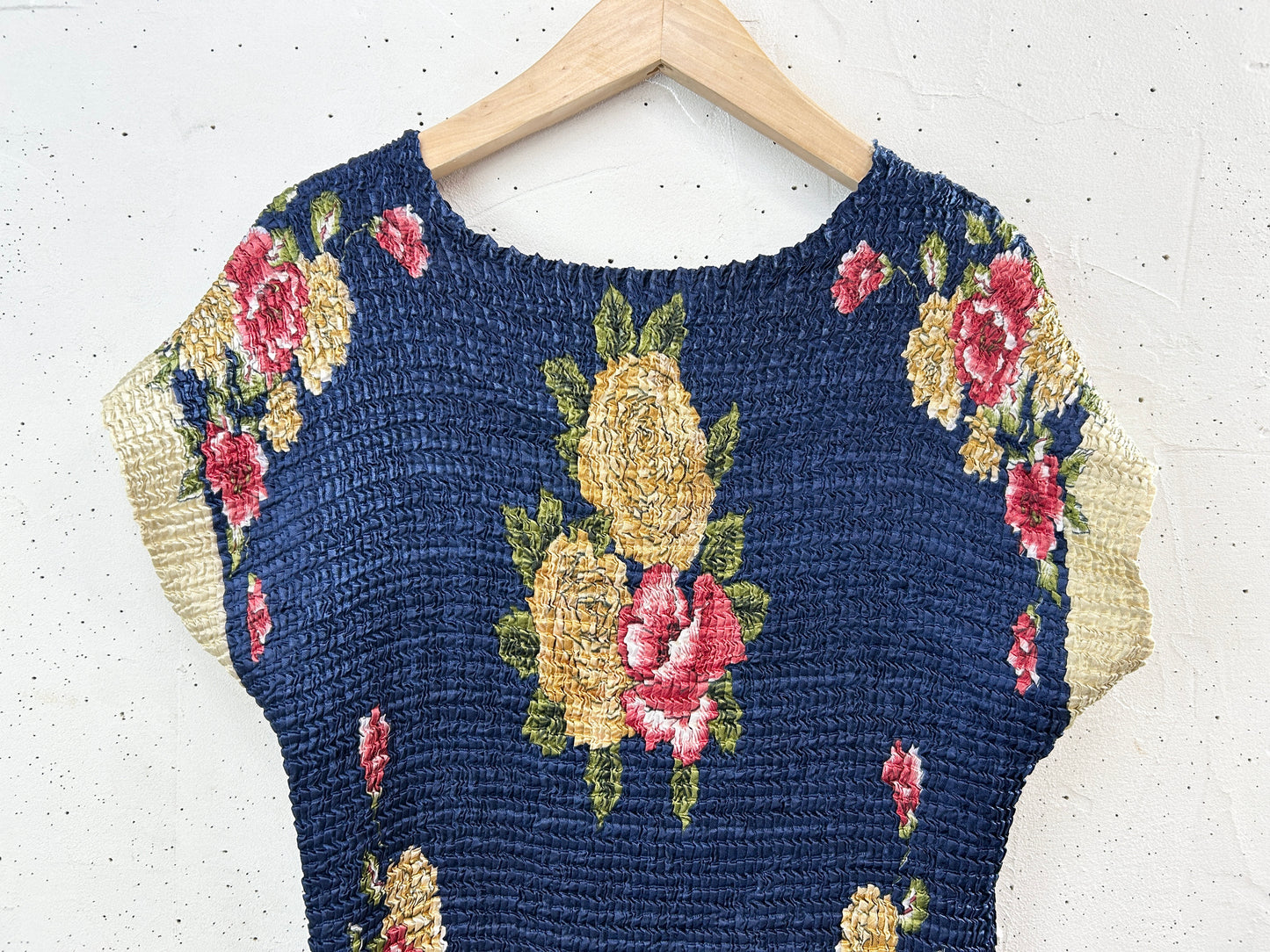 Vintage Pleats Tops [G33305]