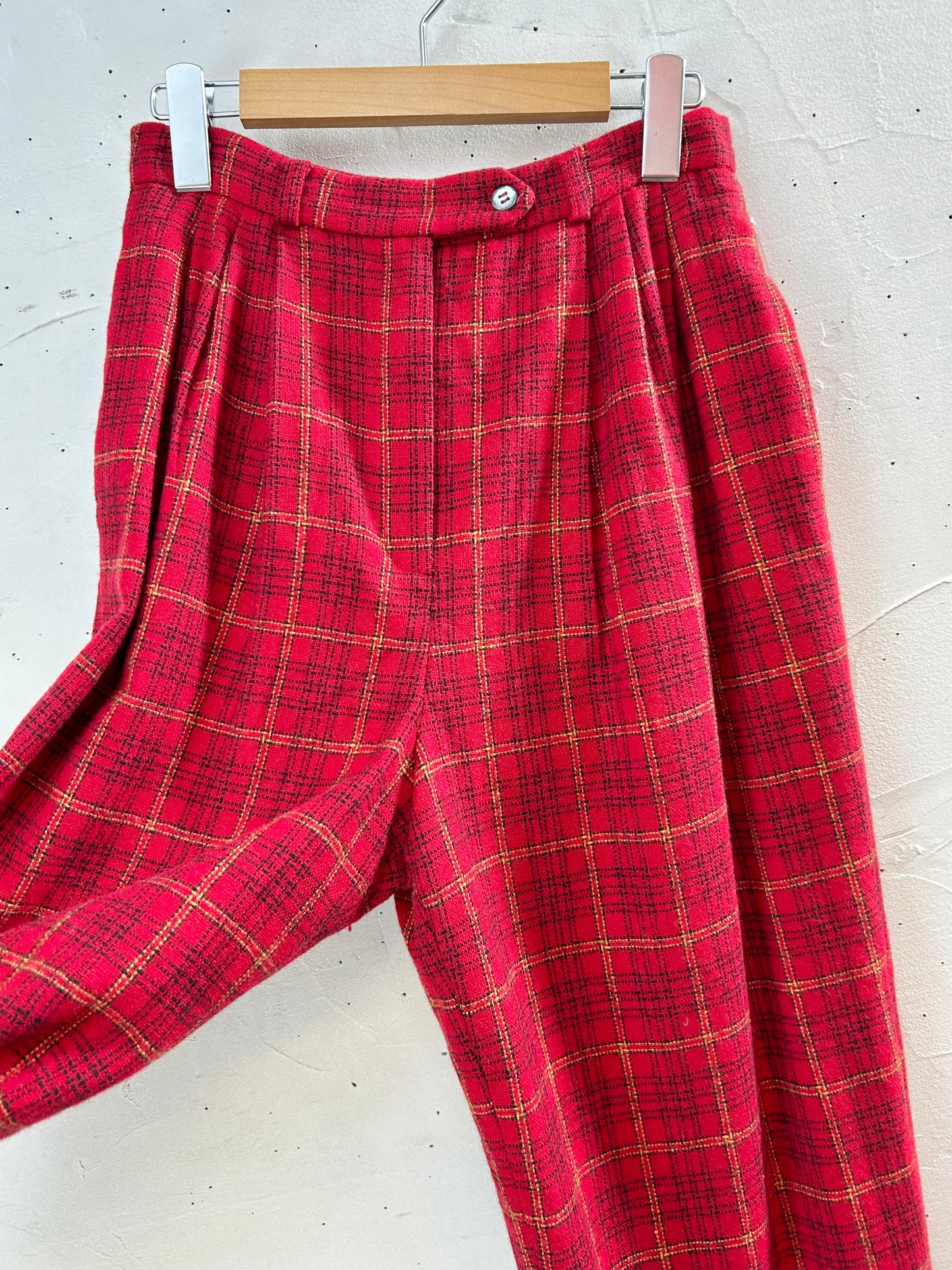 Vintage Plaid Pants 〜JOHN MEYER〜 [L29214]