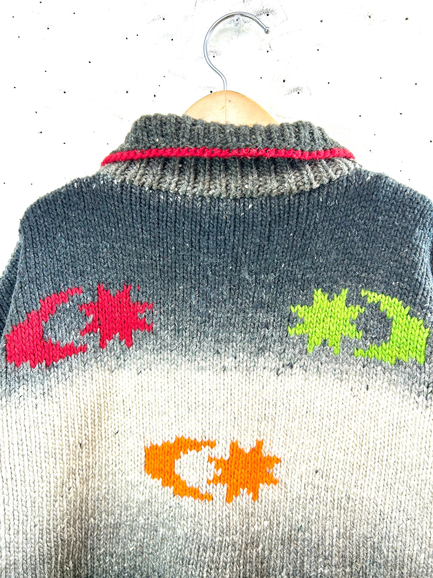 Vintage Hand Knit Cardigan [L31060]