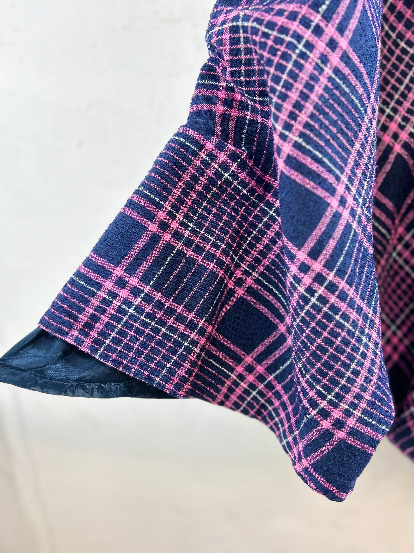 Vintage Plaid Skirt 〜BERTONE〜  [L30968]