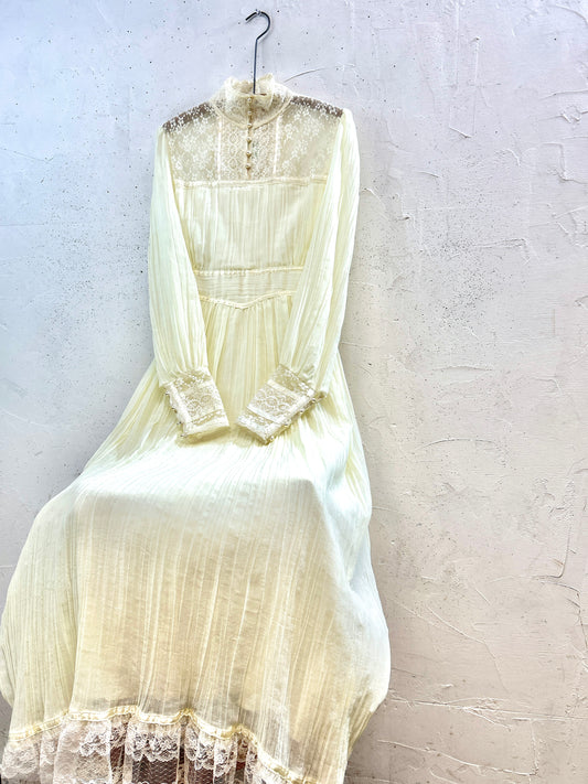 ’70s Vintage Dress〜GUNNE SAX〜[B31615]