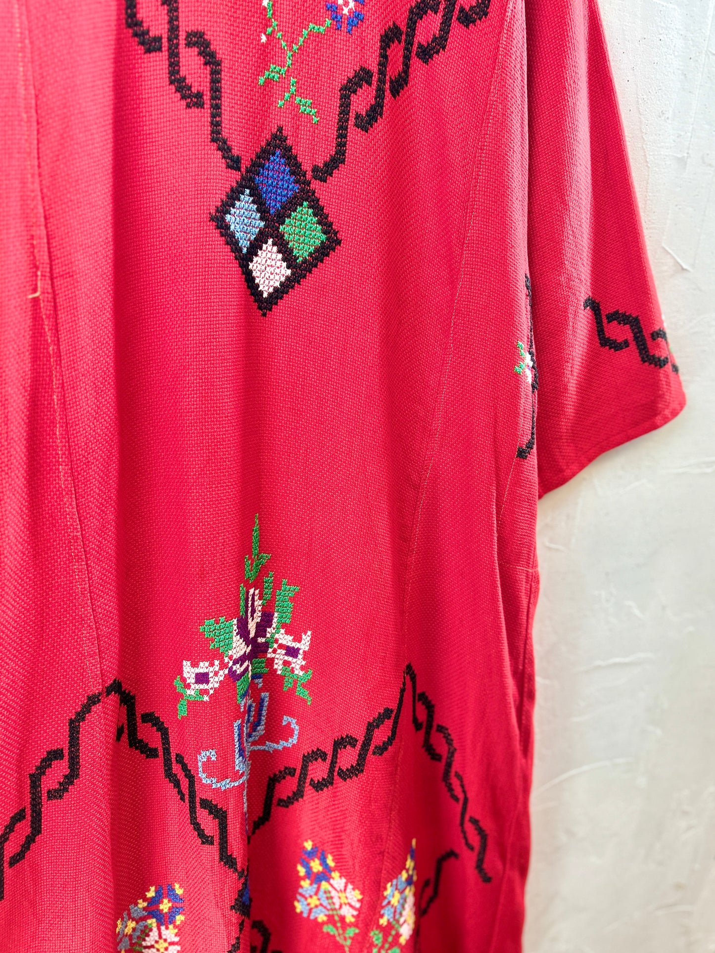 Vintage Cross Stitch Dress[I30352]