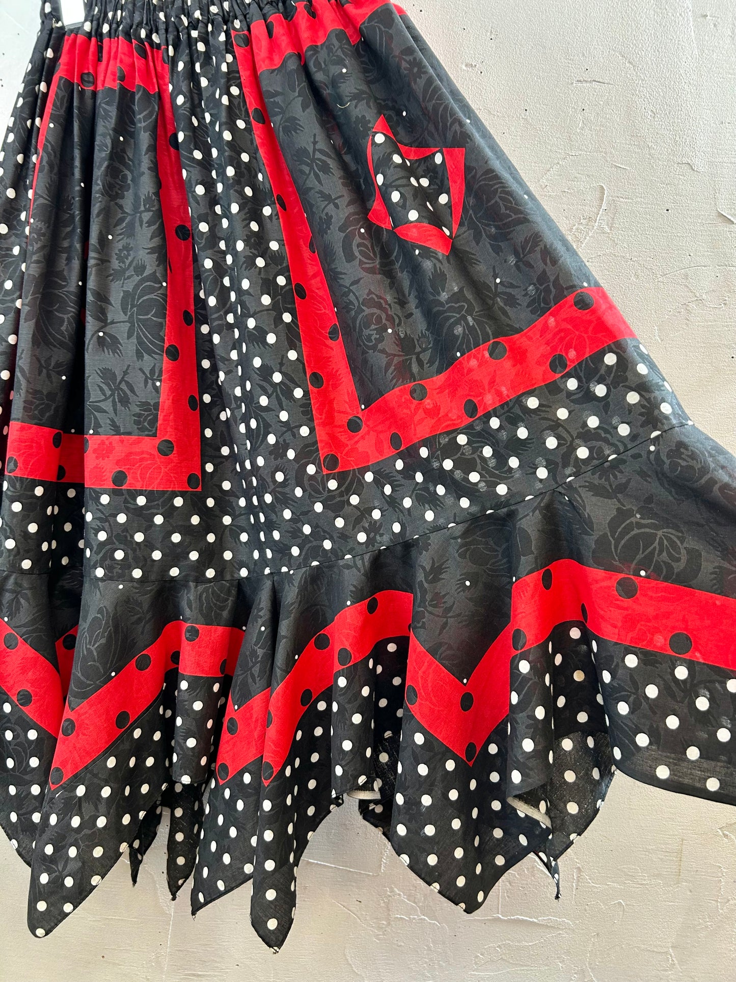 Vintage Bandanna Patchwork Skirt [G30729]