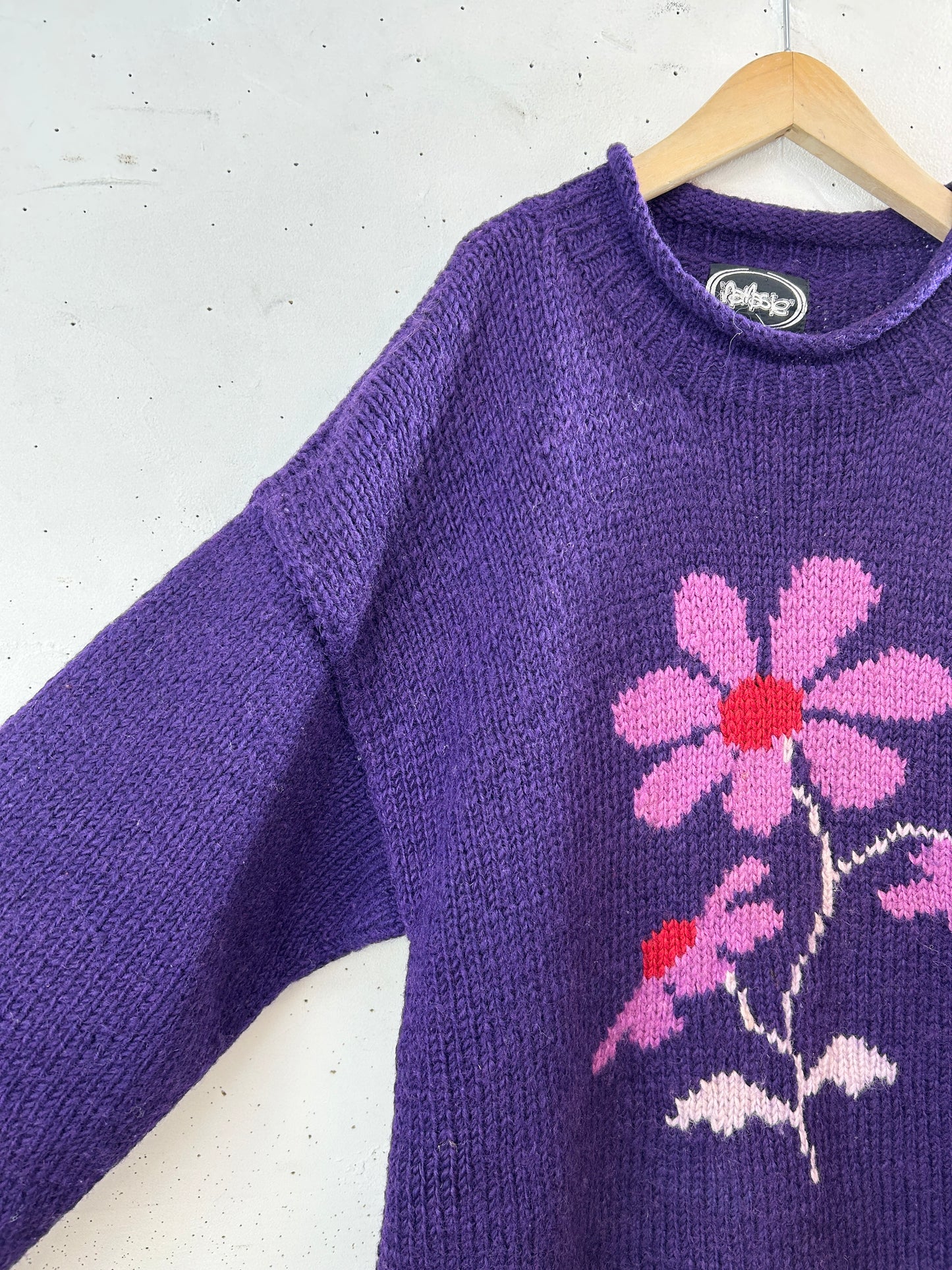 Vintage Hand Knit NEPAL [L30960]