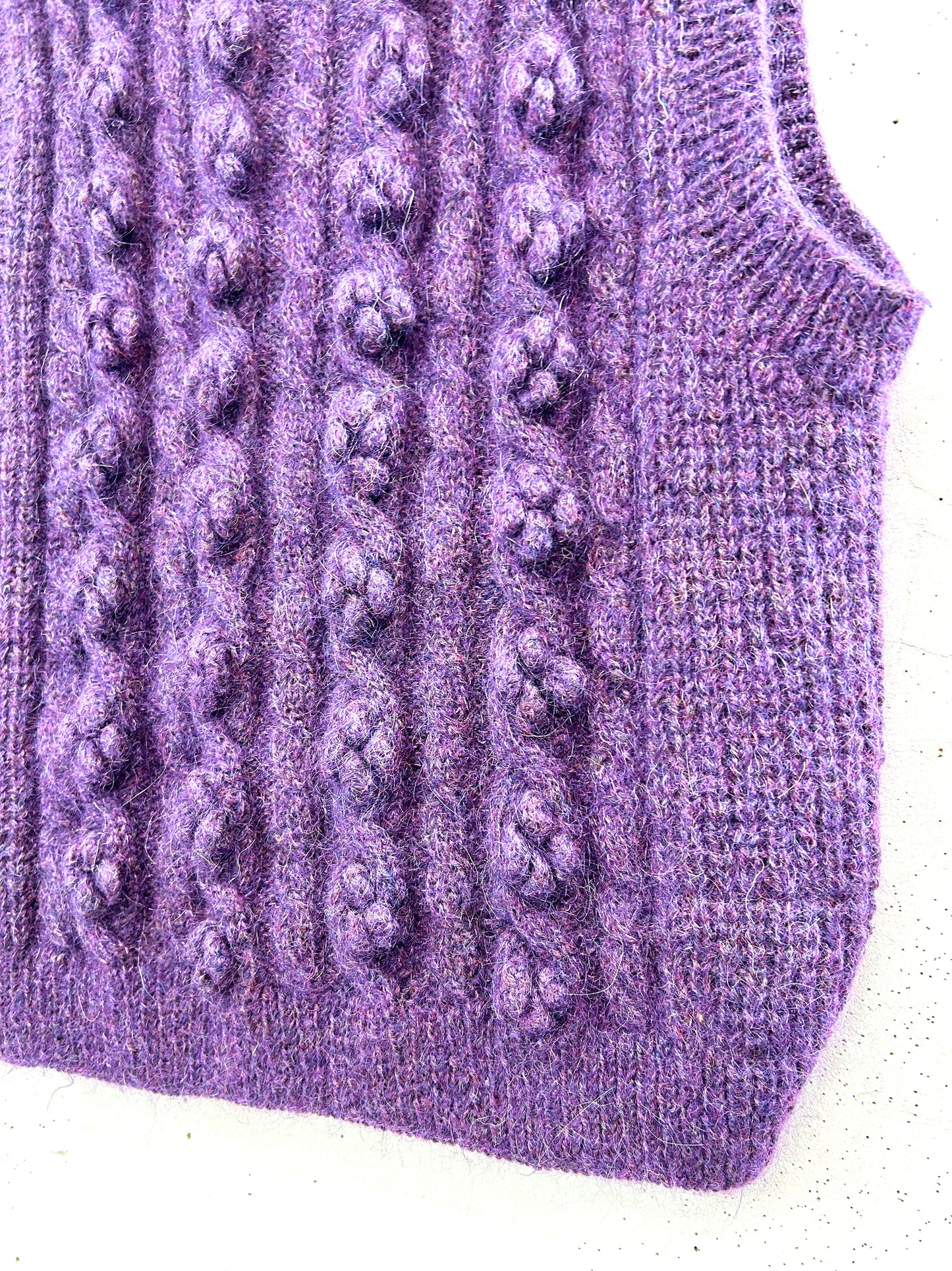 Vintage Knit Vest [A31420]