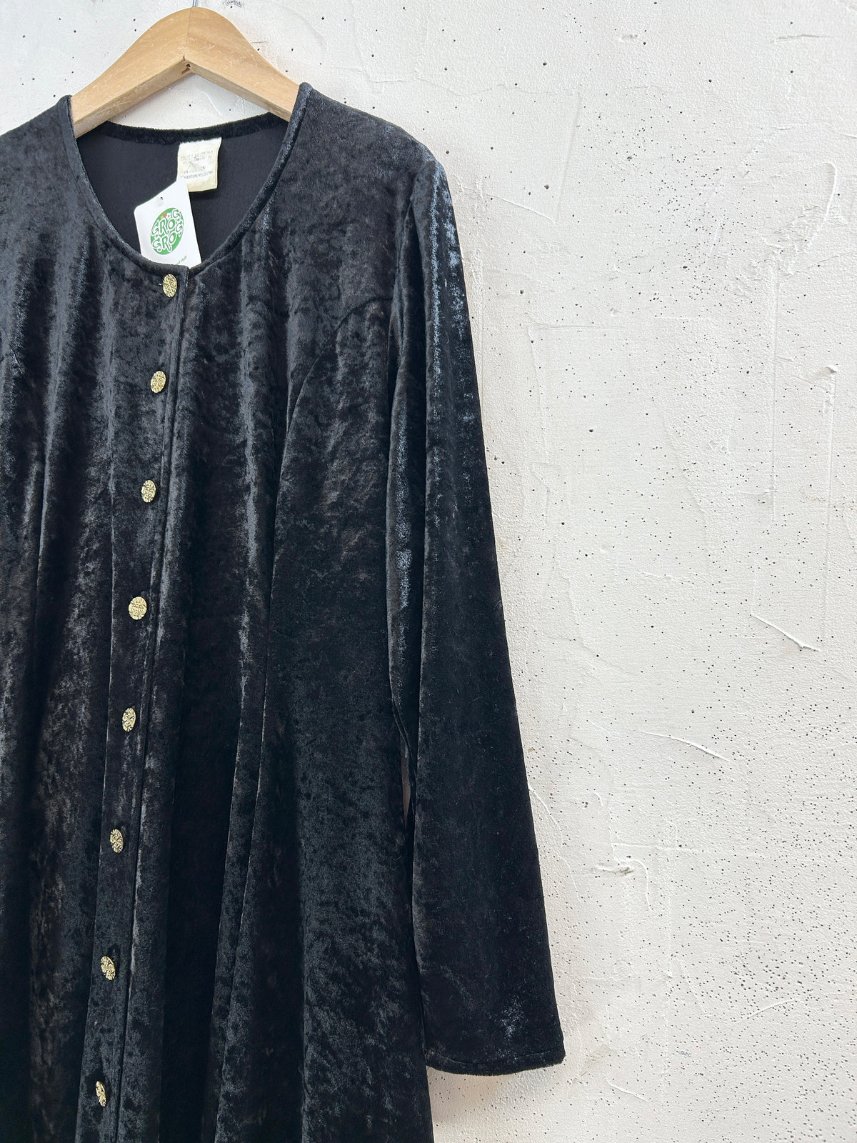 Vintage Velours Dress [I34011]