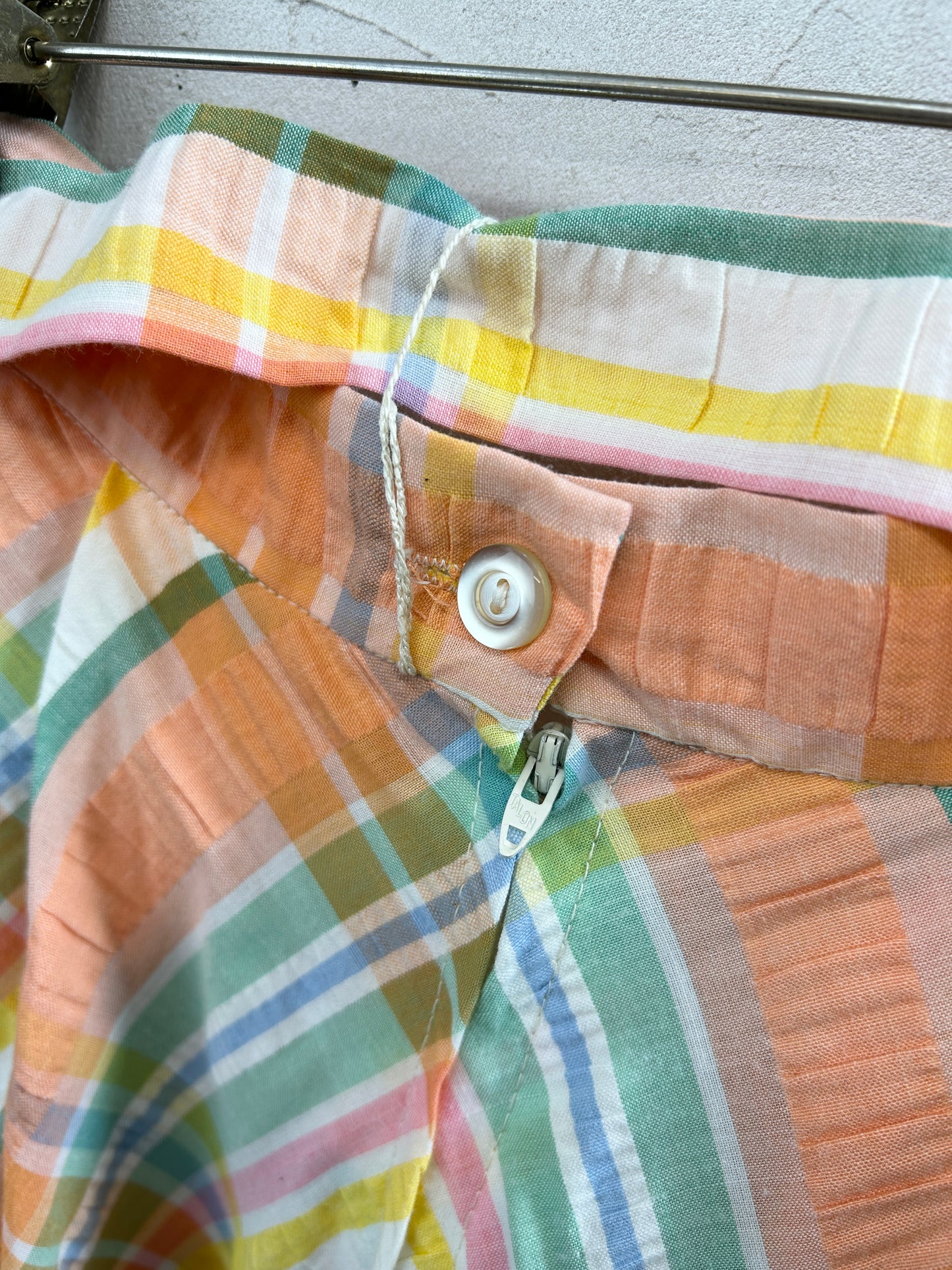 Vintage Check Skirt 〜MADE IN USA〜 [B31492]