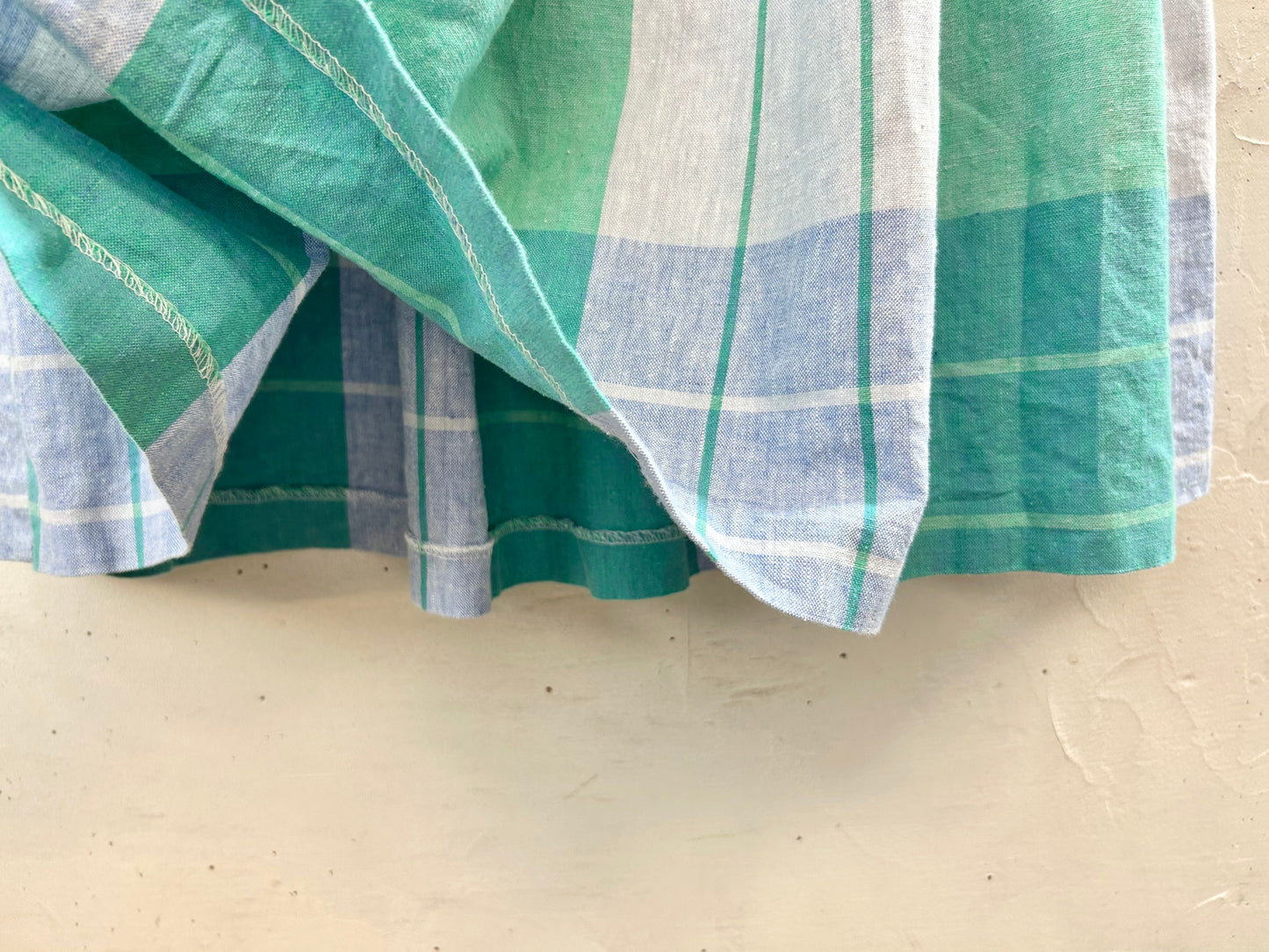 Vintage Plaid Skirt [G30724]
