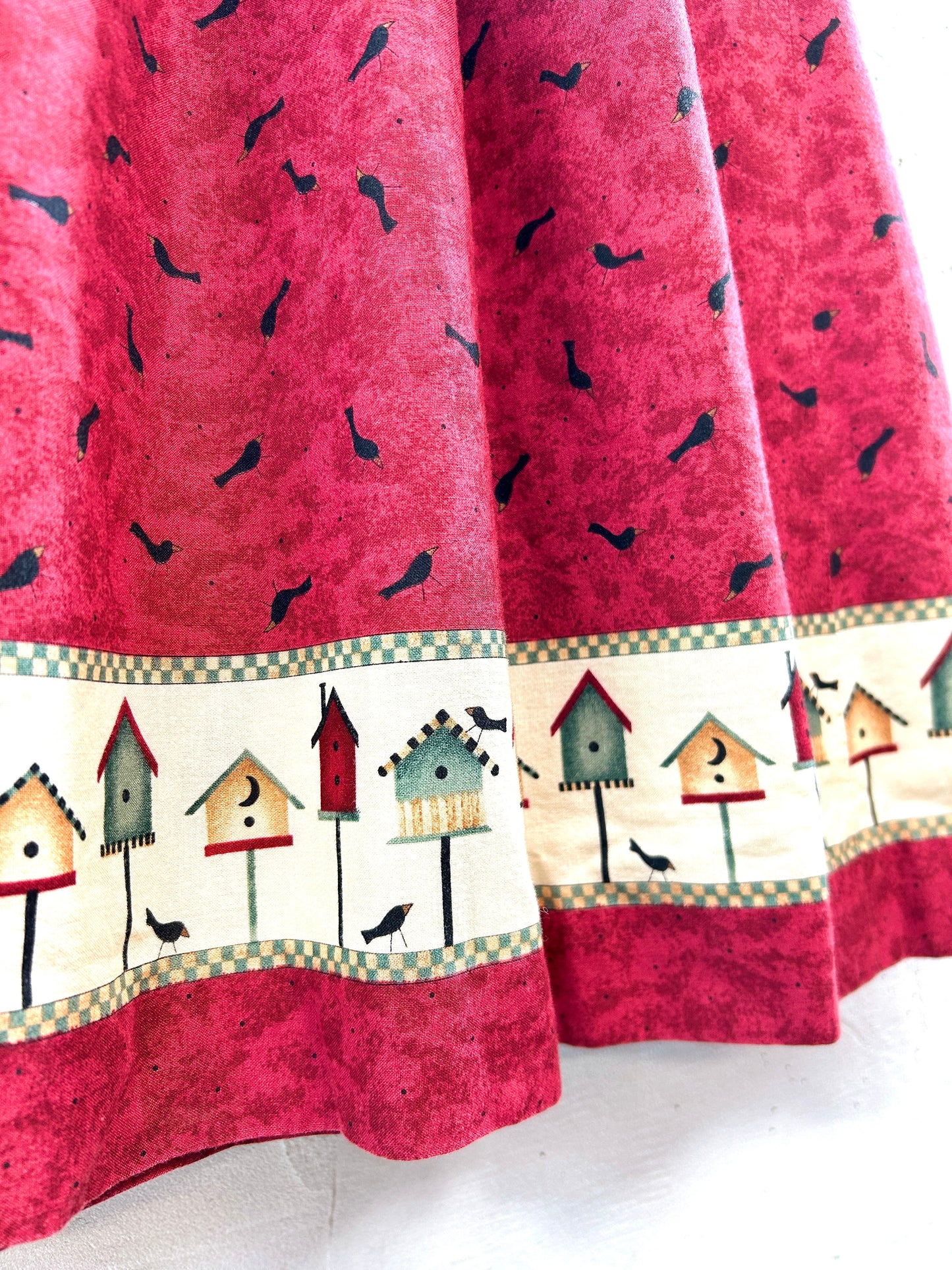 Vintage Bird Skirt [C31971]