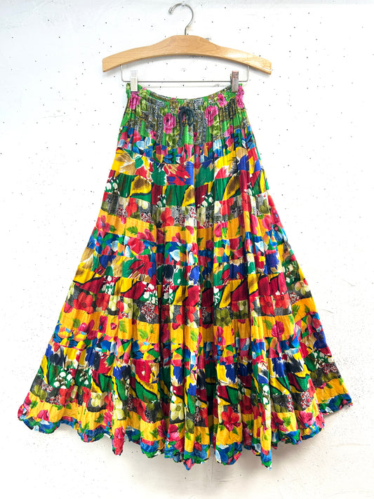 Vintage Tiered Skirt [E32465]