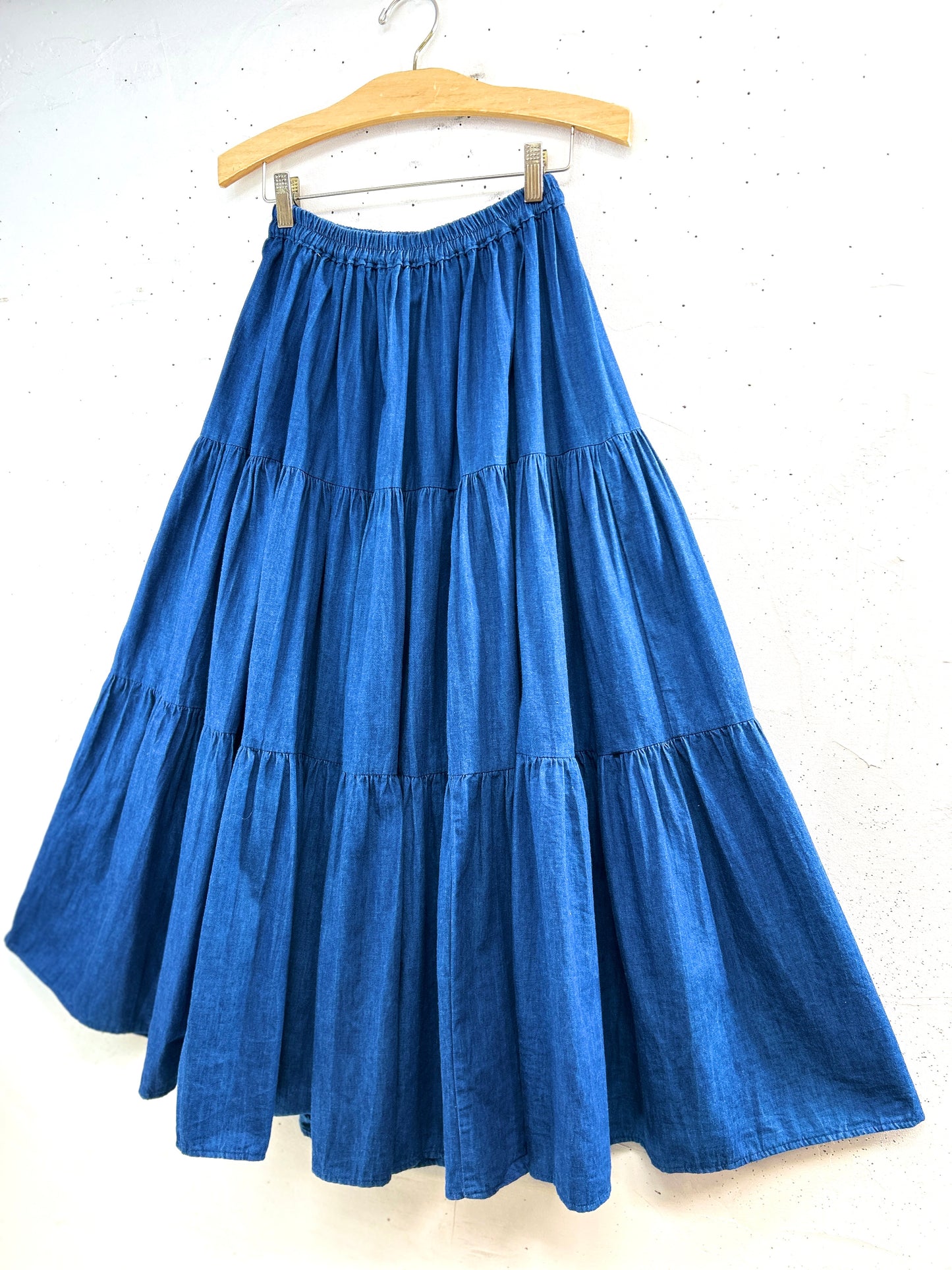 Vintage Denim Skirt MADE IN USA [B31542]