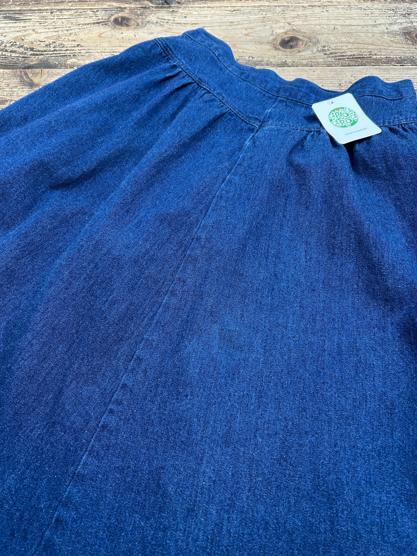 Vintage Denim Skirt 〜 MADE IN USA〜 [K30780]