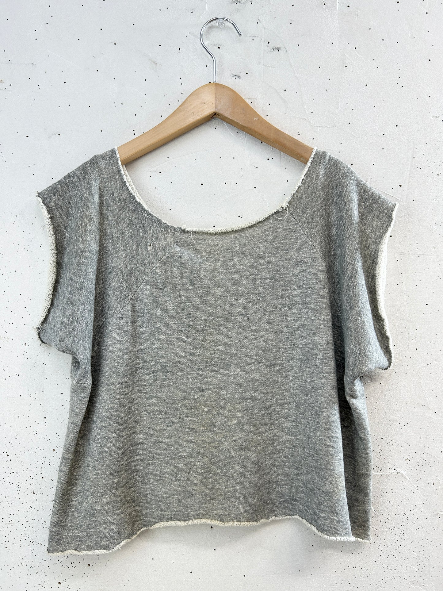 '60s Vintage Cut Off Sweat [F32823]