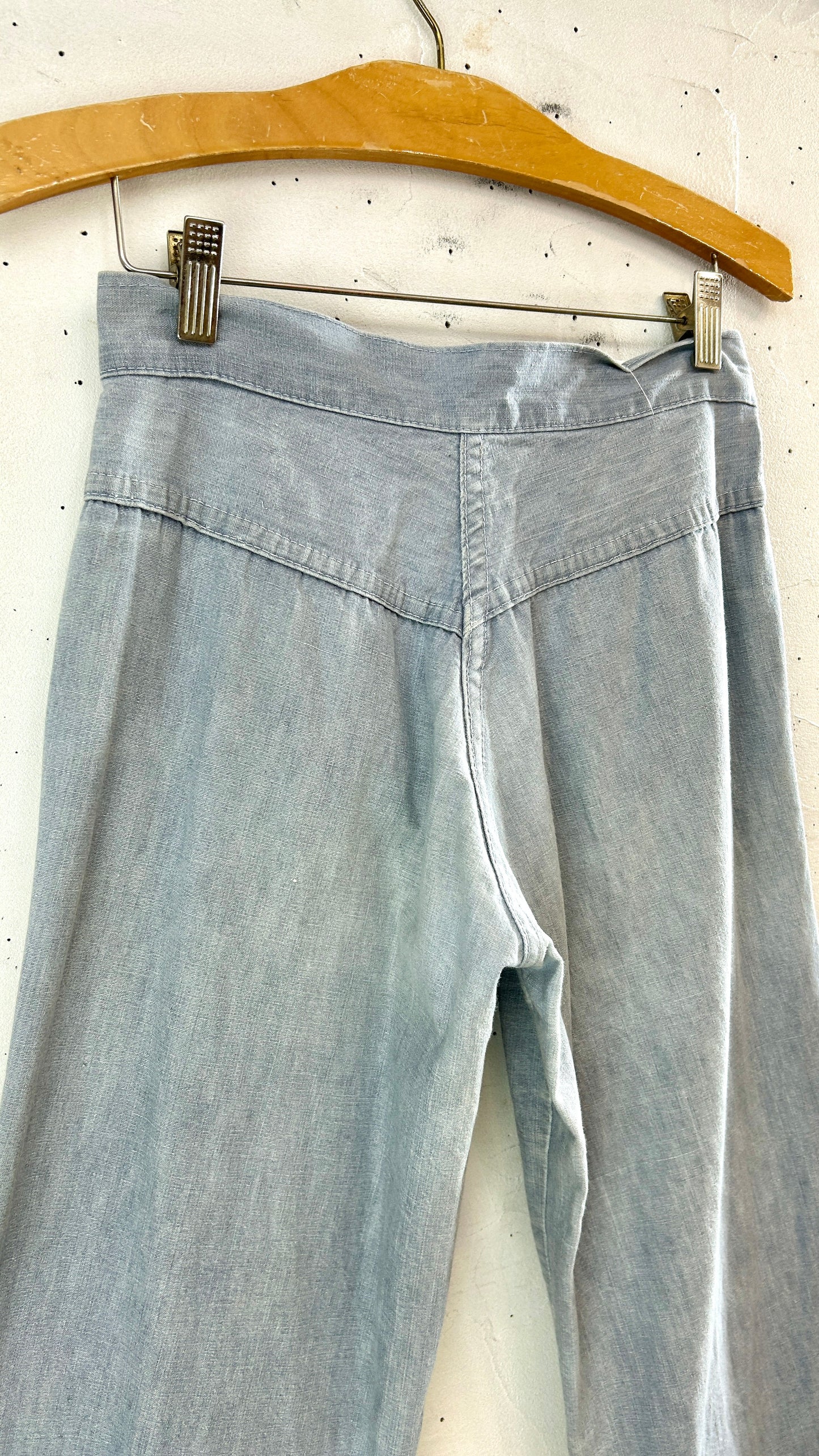 ’70s Vintage Baggy Pants  [H33634]