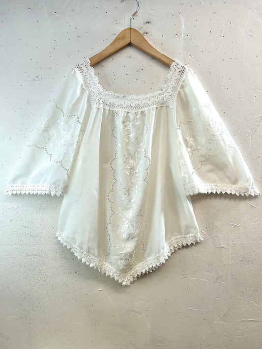 Vintage Embroidery Greece Tops[D32228]