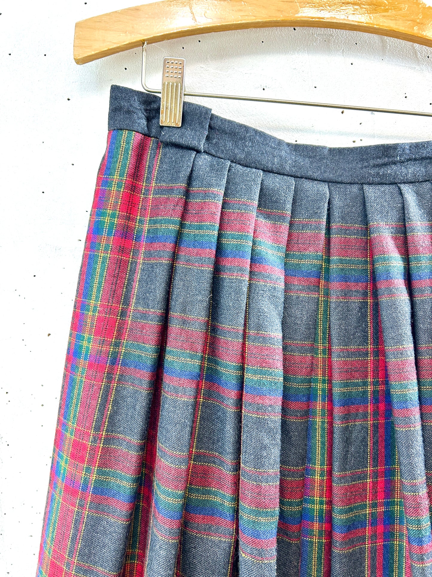 Vintage Check Skirt [L30941]