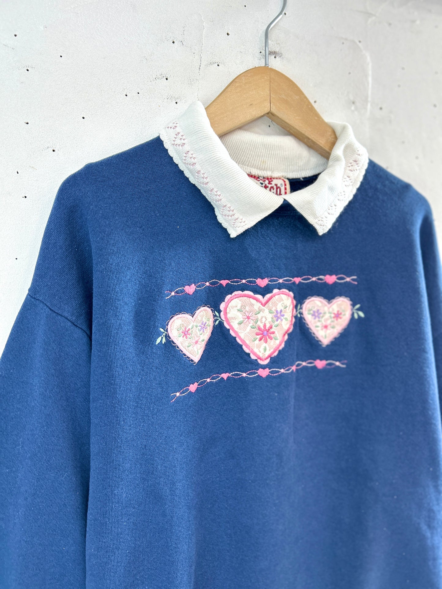 Vintage Sweat ~TOP STITCH~ MADE IN USA  [A31383]