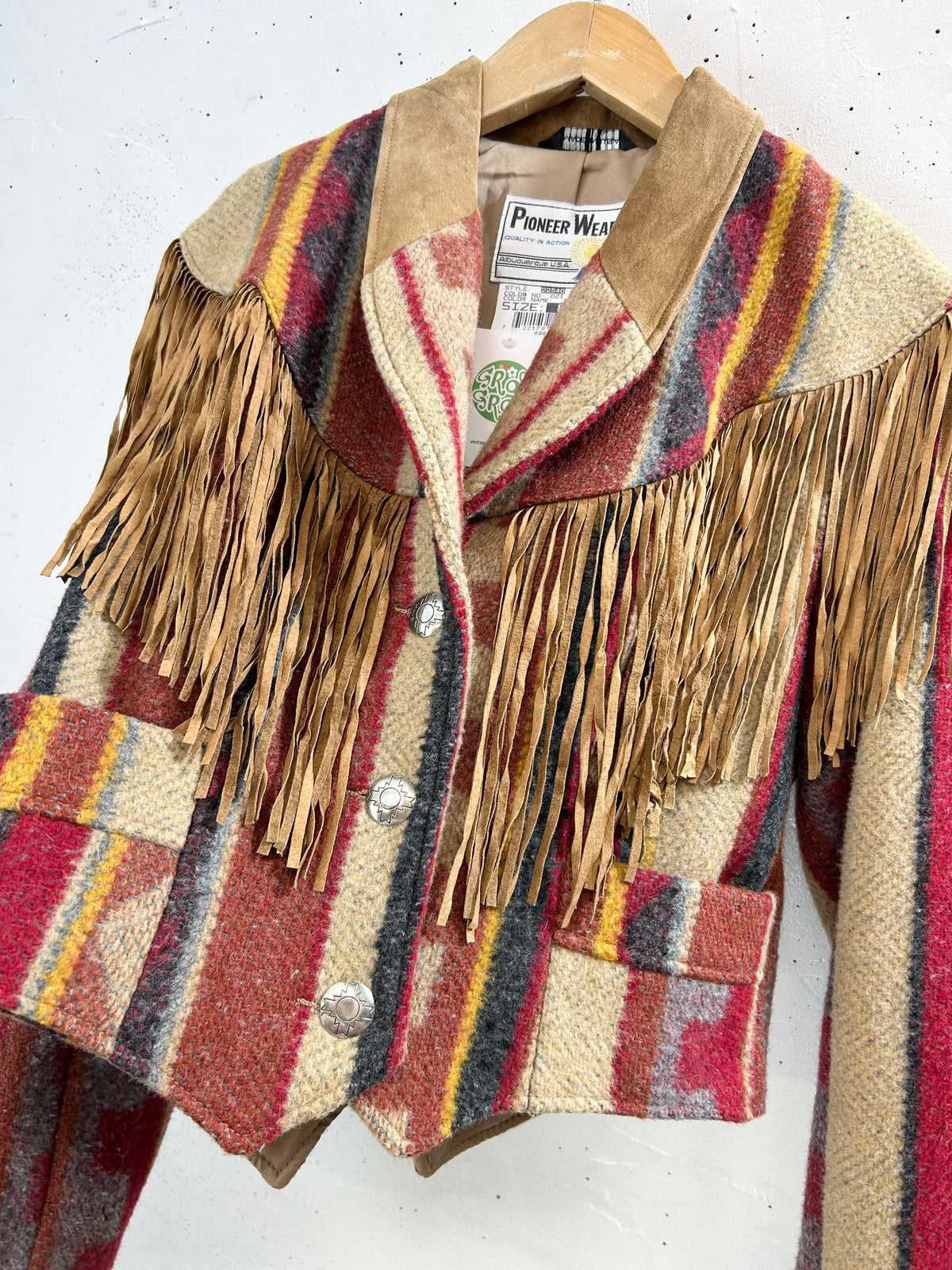 Vintage Fringe Jacket 〜Pioneer Wear〜 [I33941]